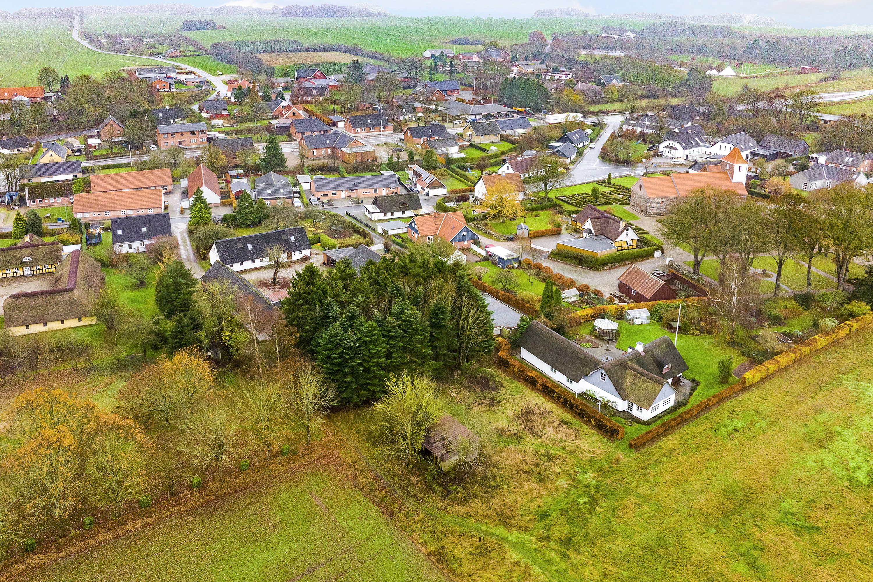 Fremhævet andet billede i fuldskærmstilstand. Billede af Gl Hammelvej 10, Voldby, 8450 Hammel