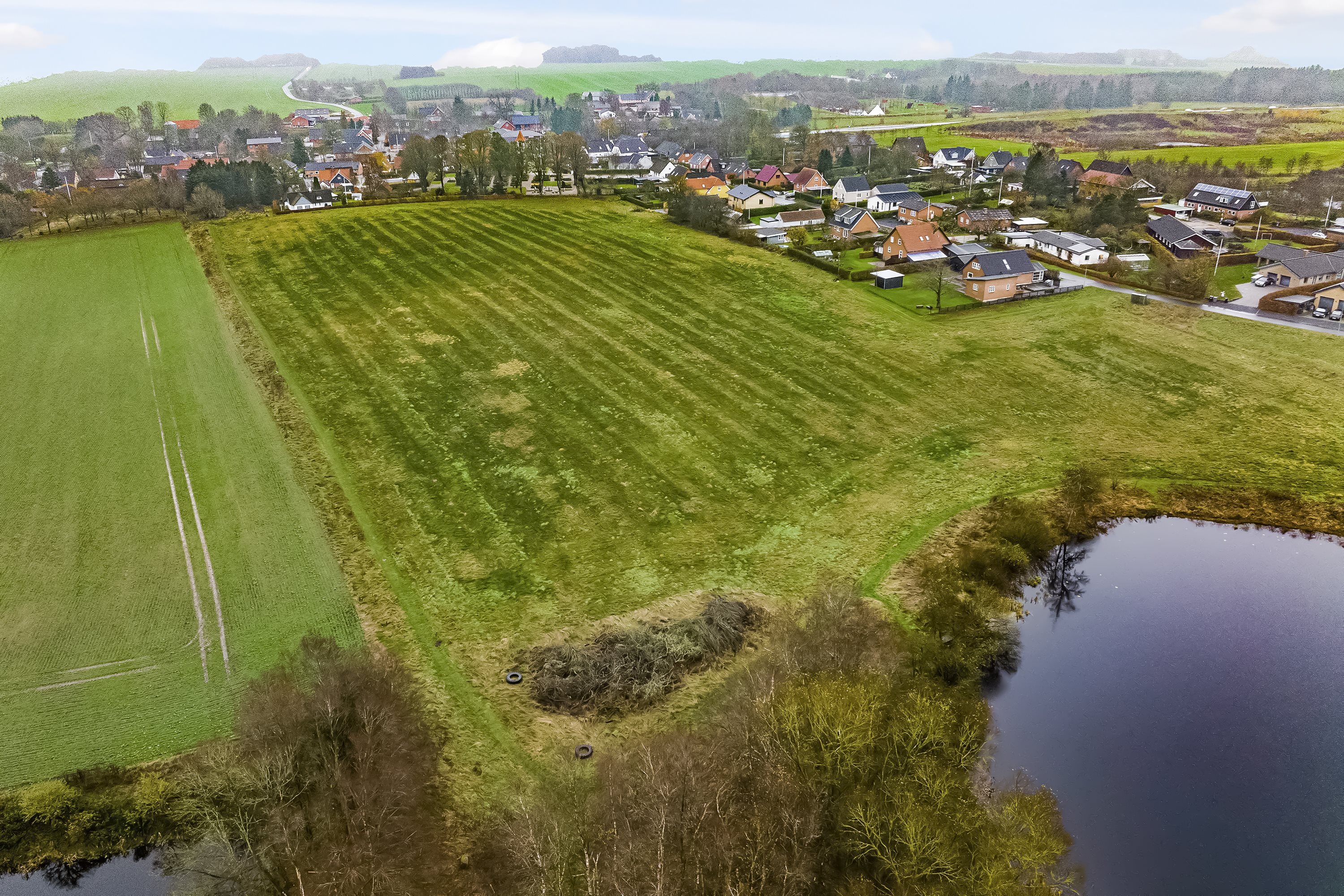 Fremhævet andet billede i fuldskærmstilstand. Billede af Gl Hammelvej 10, Voldby, 8450 Hammel