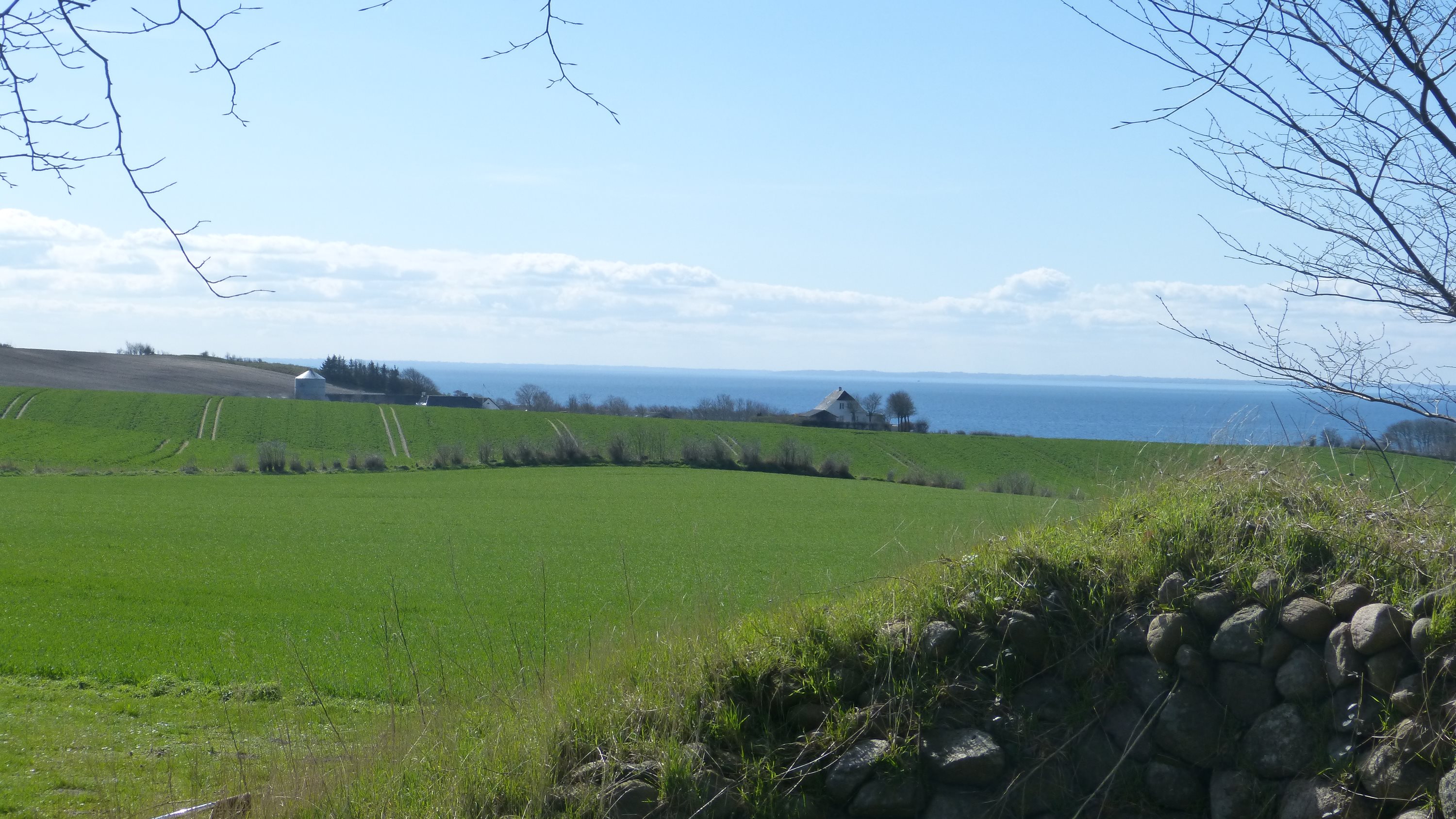 Fremhævet udsigt fra haven billede i fuldskærmstilstand. Billede af Bjergegyden 12, Sønderby Bj, 5631 Ebberup