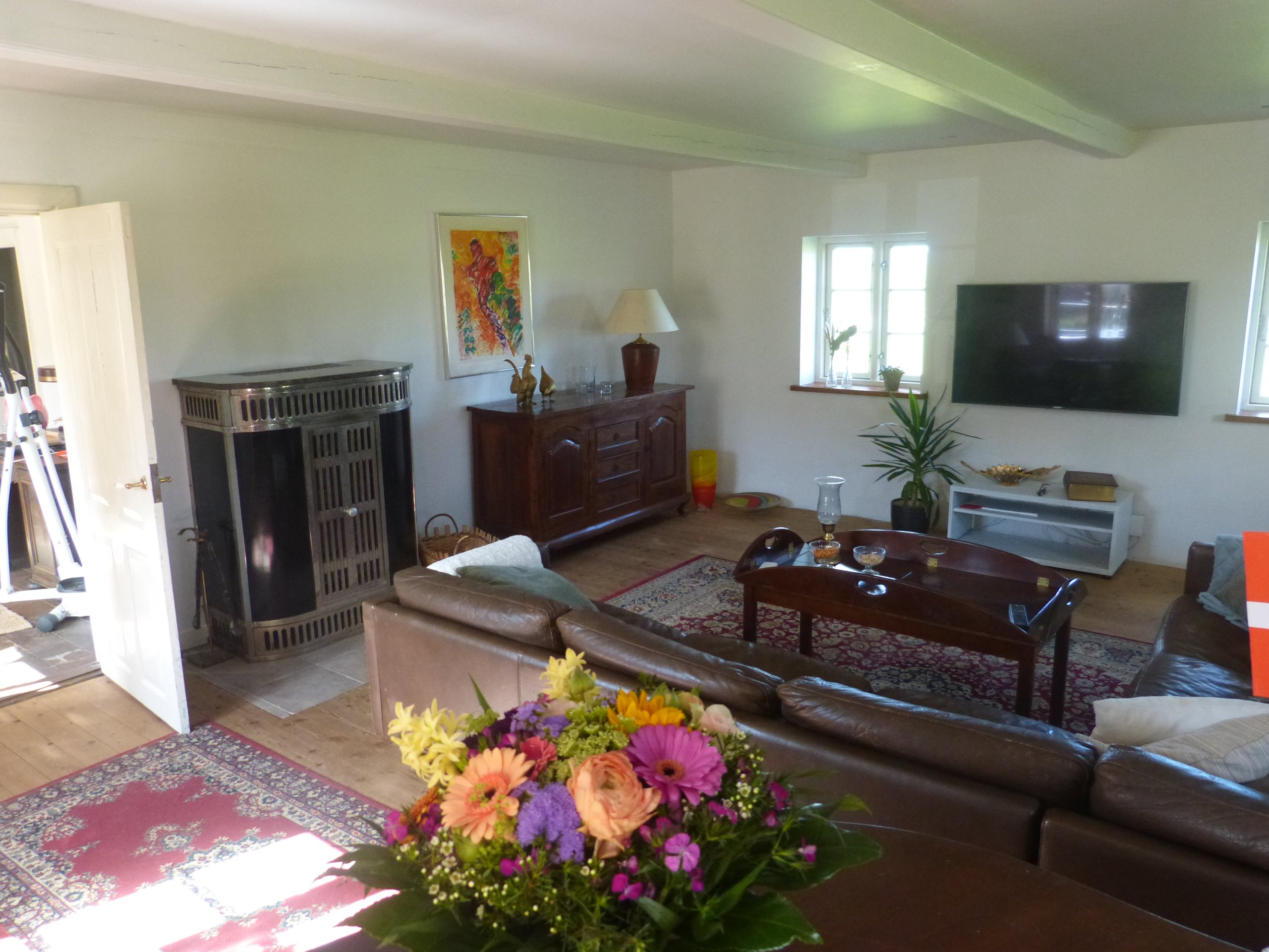 Fremhævet stue billede i fuldskærmstilstand. Billede af Bjergegyden 12, Sønderby Bj, 5631 Ebberup