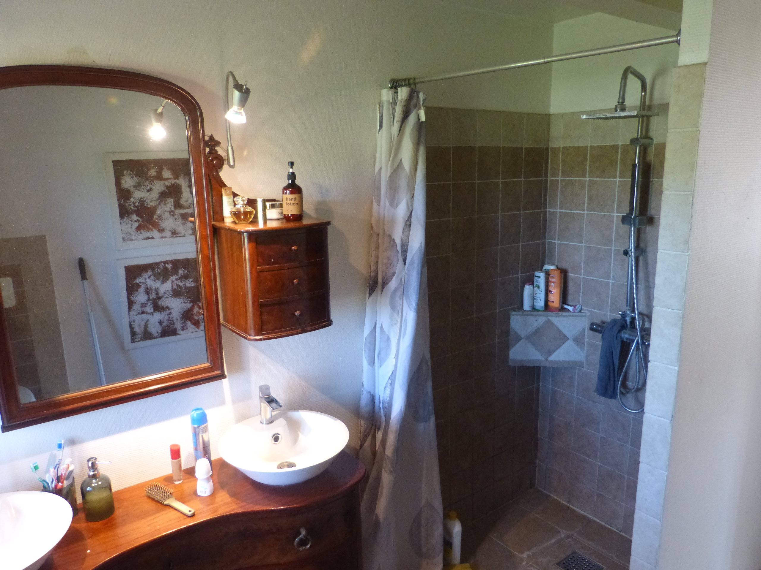 Fremhævet badeværelse billede i fuldskærmstilstand. Billede af Bjergegyden 12, Sønderby Bj, 5631 Ebberup