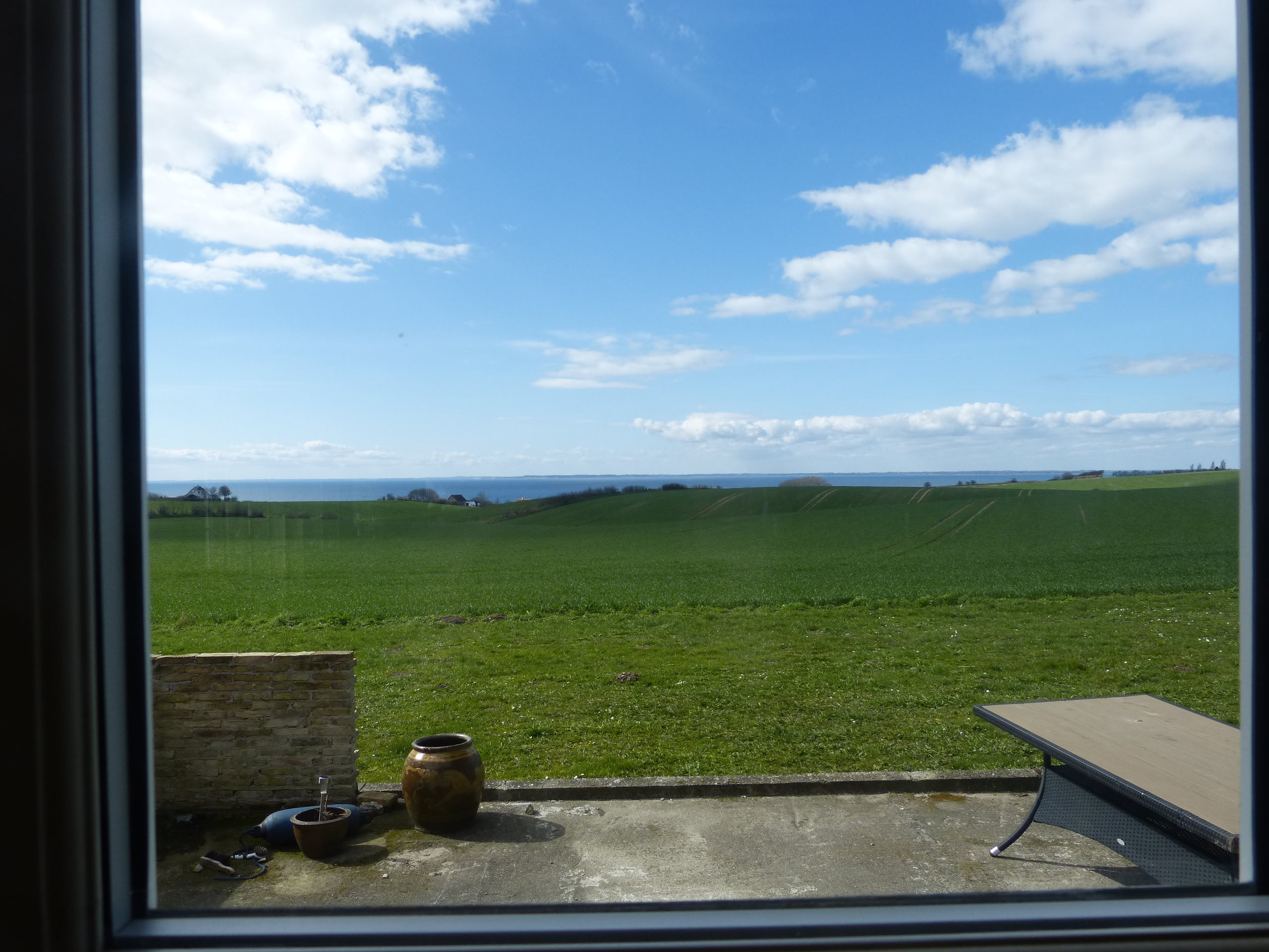 Fremhævet udsigt fra køkken billede i fuldskærmstilstand. Billede af Bjergegyden 12, Sønderby Bj, 5631 Ebberup