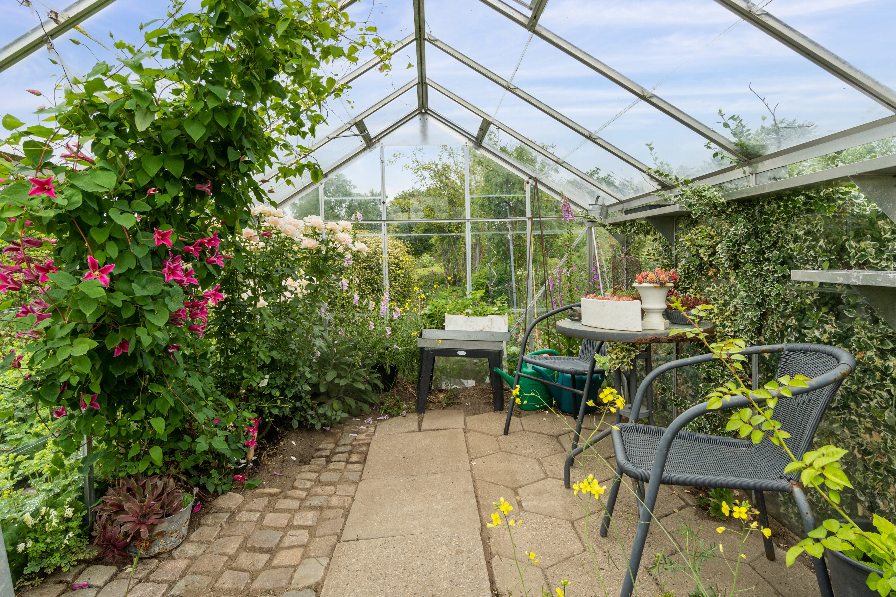 Fremhævet drivhus billede i fuldskærmstilstand. Billede af Mojbølvej 1, Øster Lindet, 6630 Rødding