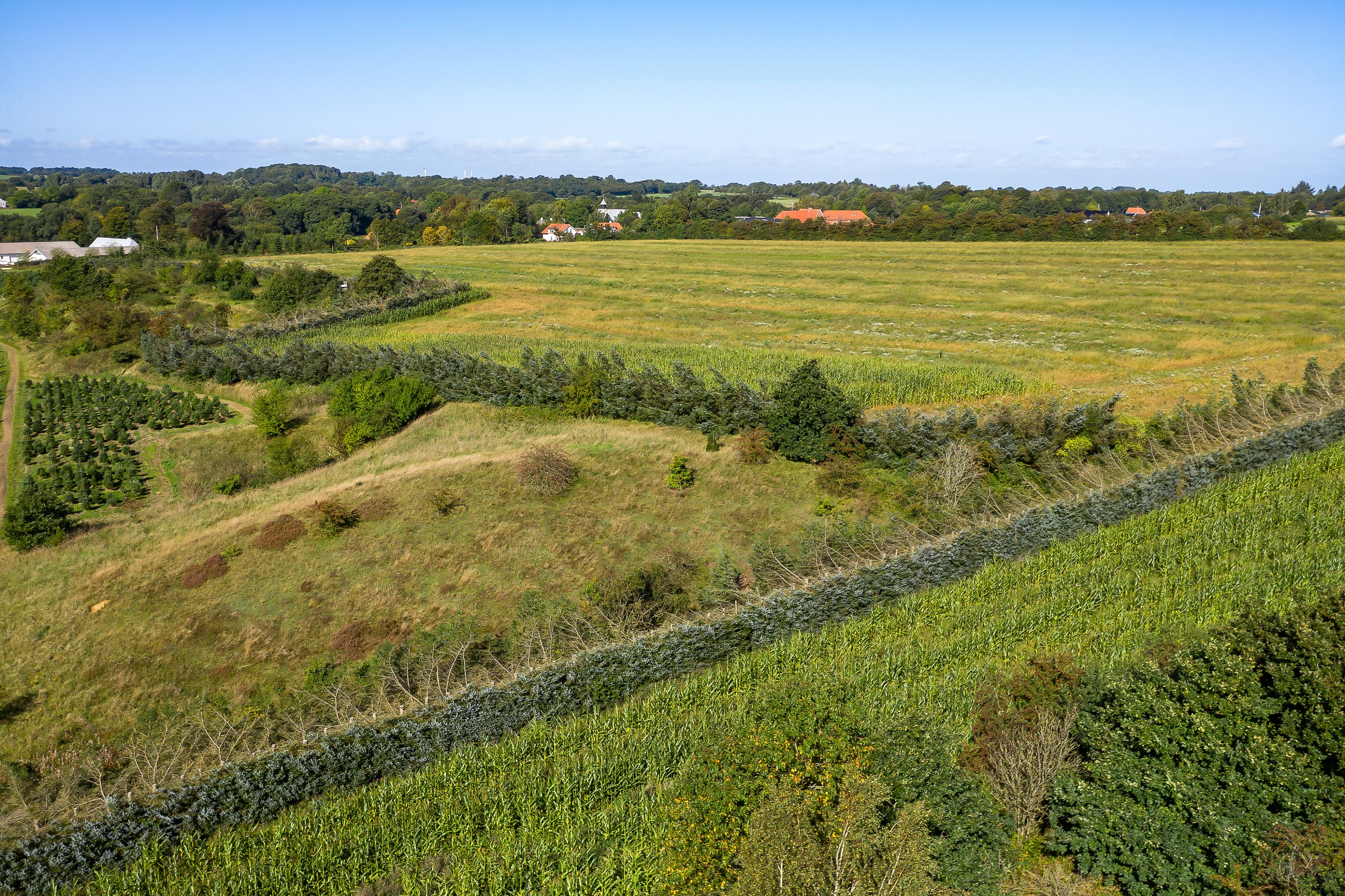 Fremhævet marker billede i fuldskærmstilstand. Billede af Mojbølvej 1, Øster Lindet, 6630 Rødding