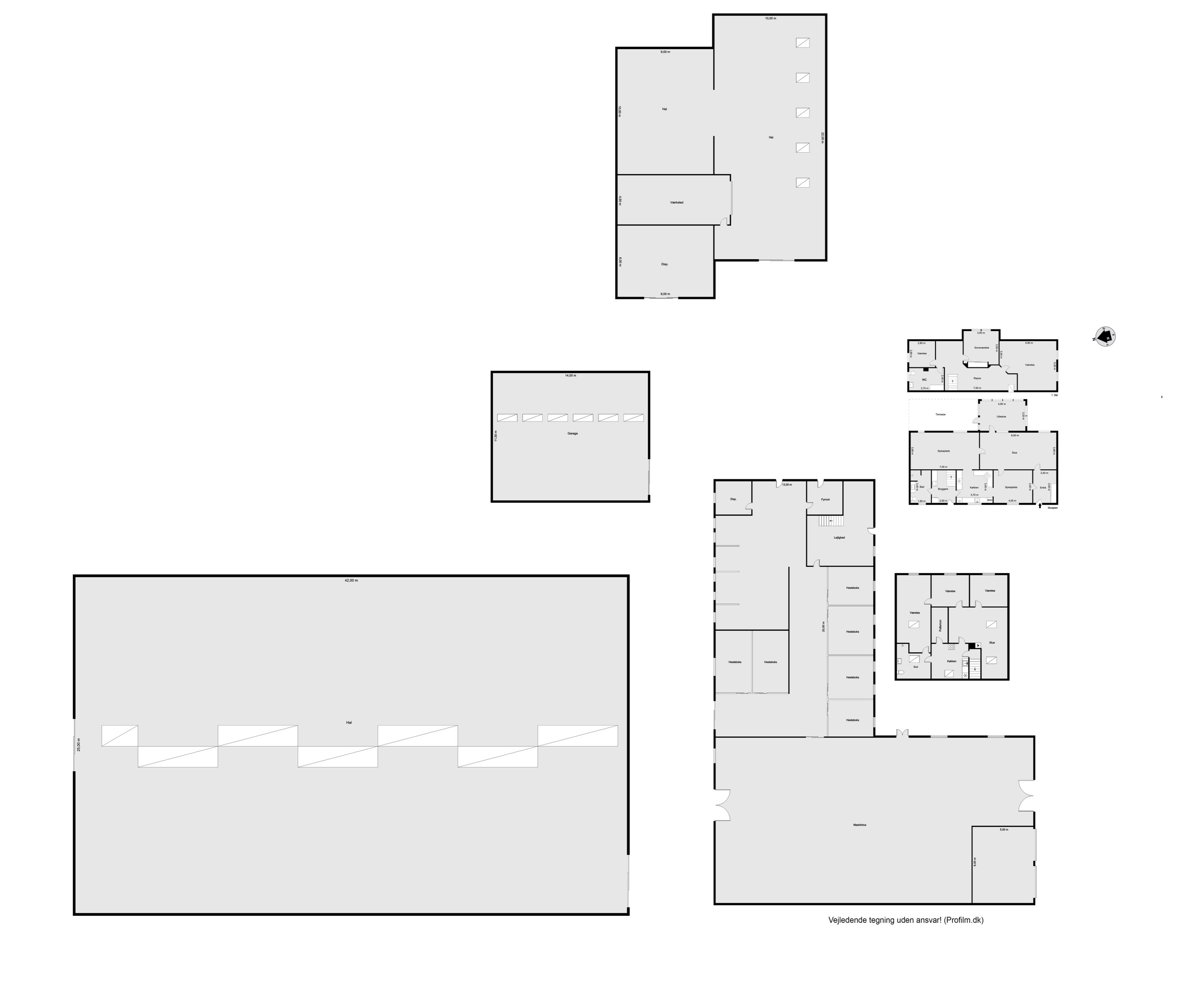 Plantegninger billede af Nørskovvej 2, Jegindø, 7790 Thyholm