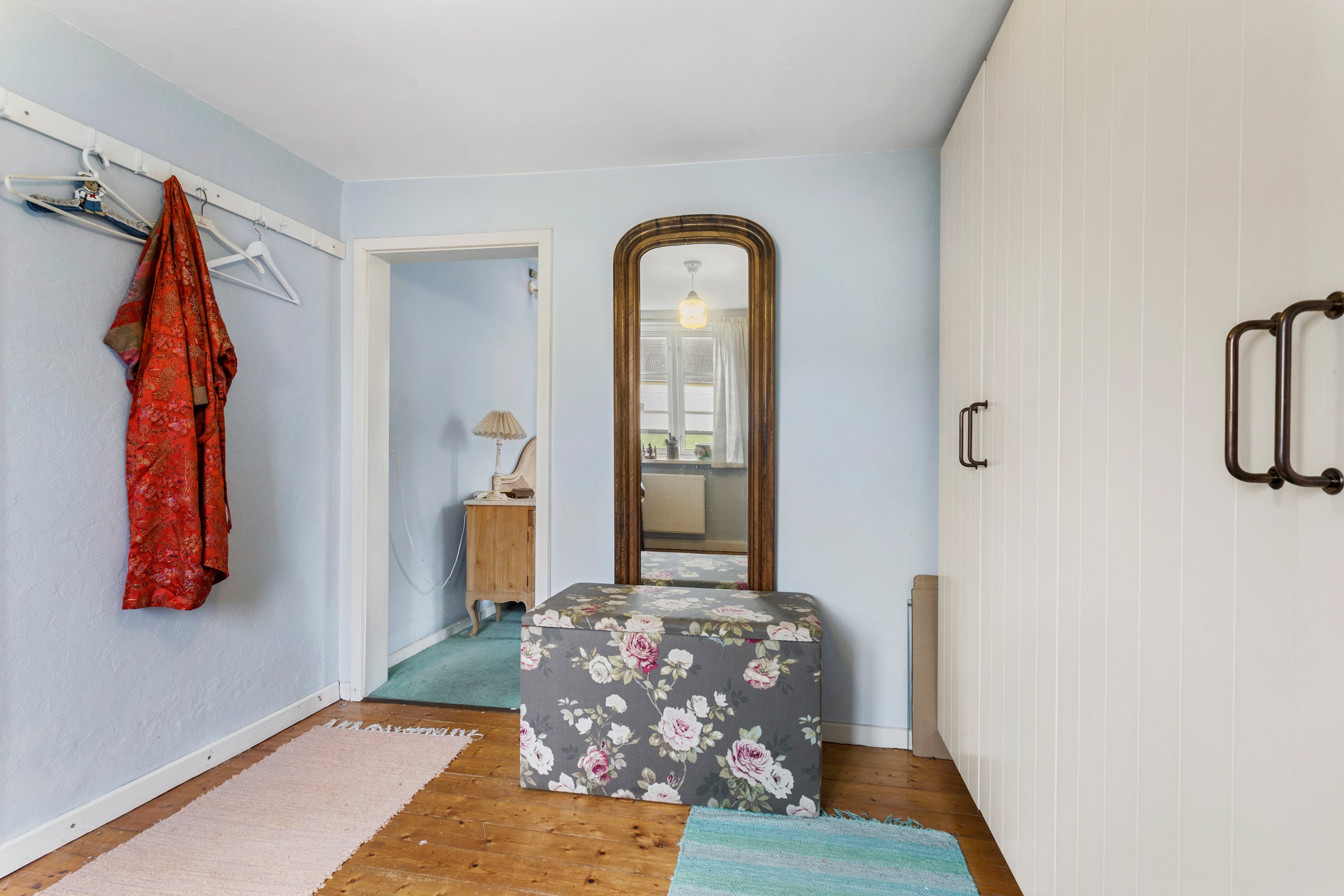 Fremhævet soveværelse billede i fuldskærmstilstand. Billede af Vestermarken 14, 9370 Hals