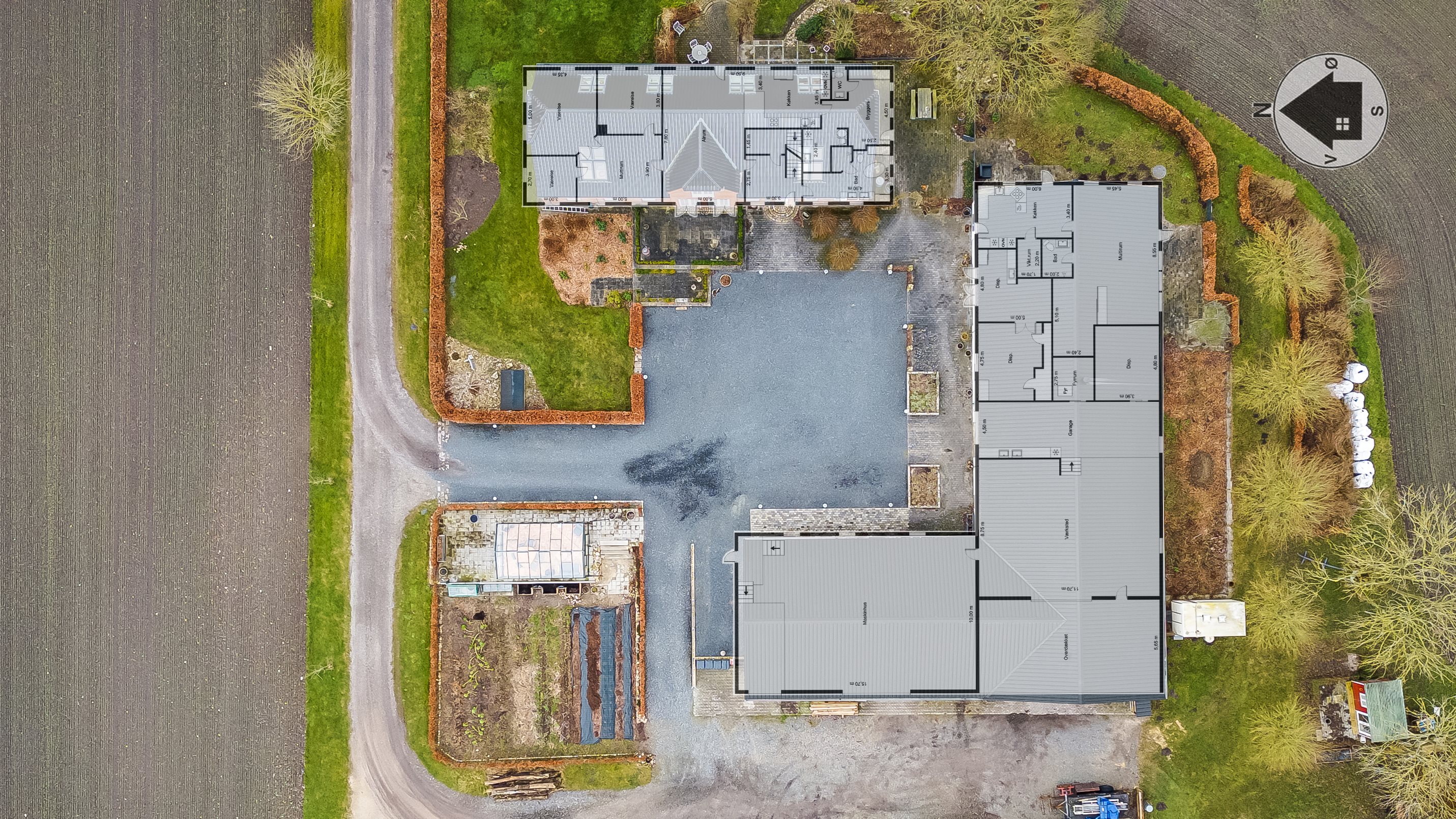 Plantegninger billede af Korsholmvej 139, Glerup, 9631 Gedsted