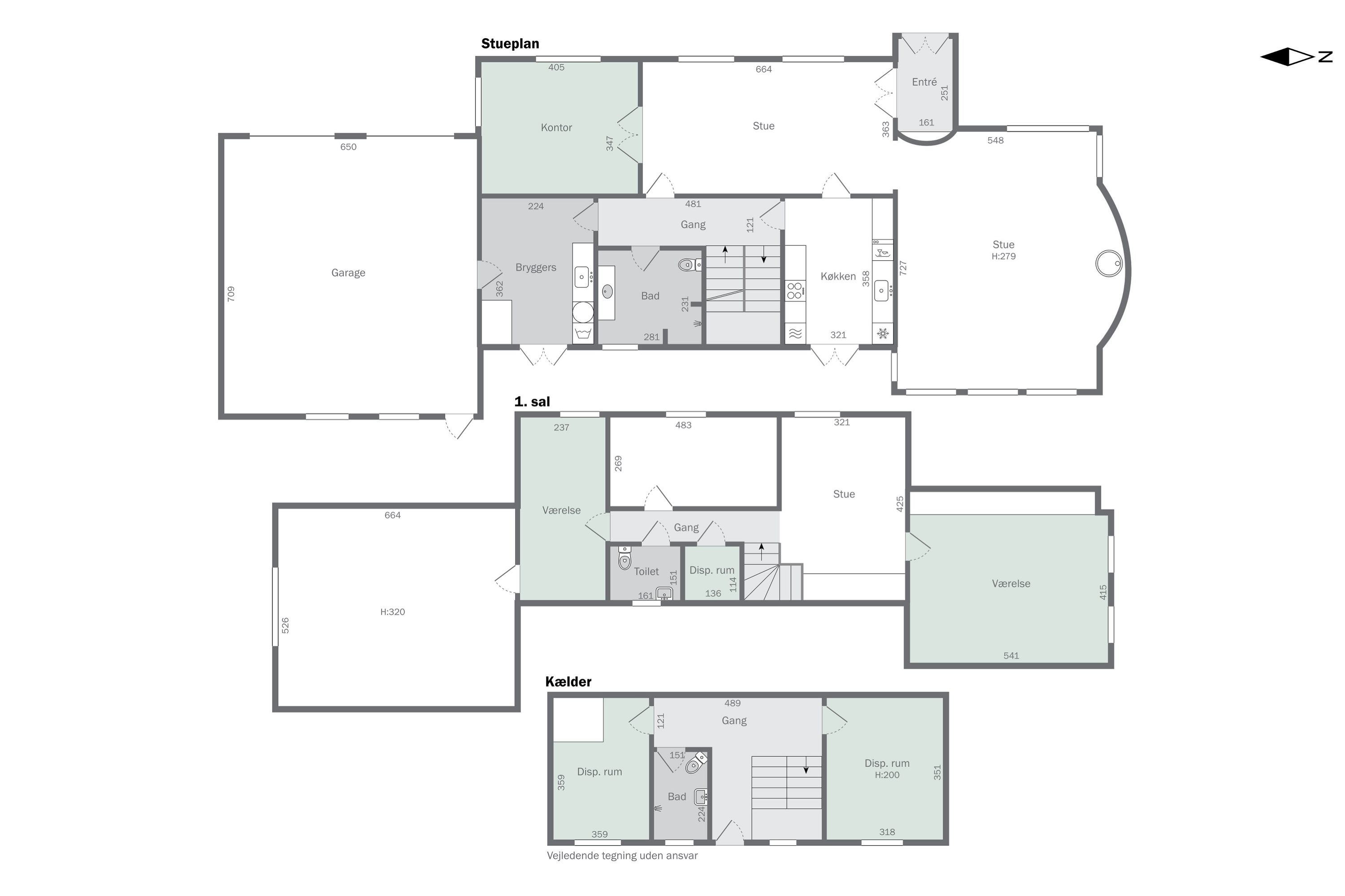Plantegninger billede af Tandrupvej 16, 7755 Bedsted Thy