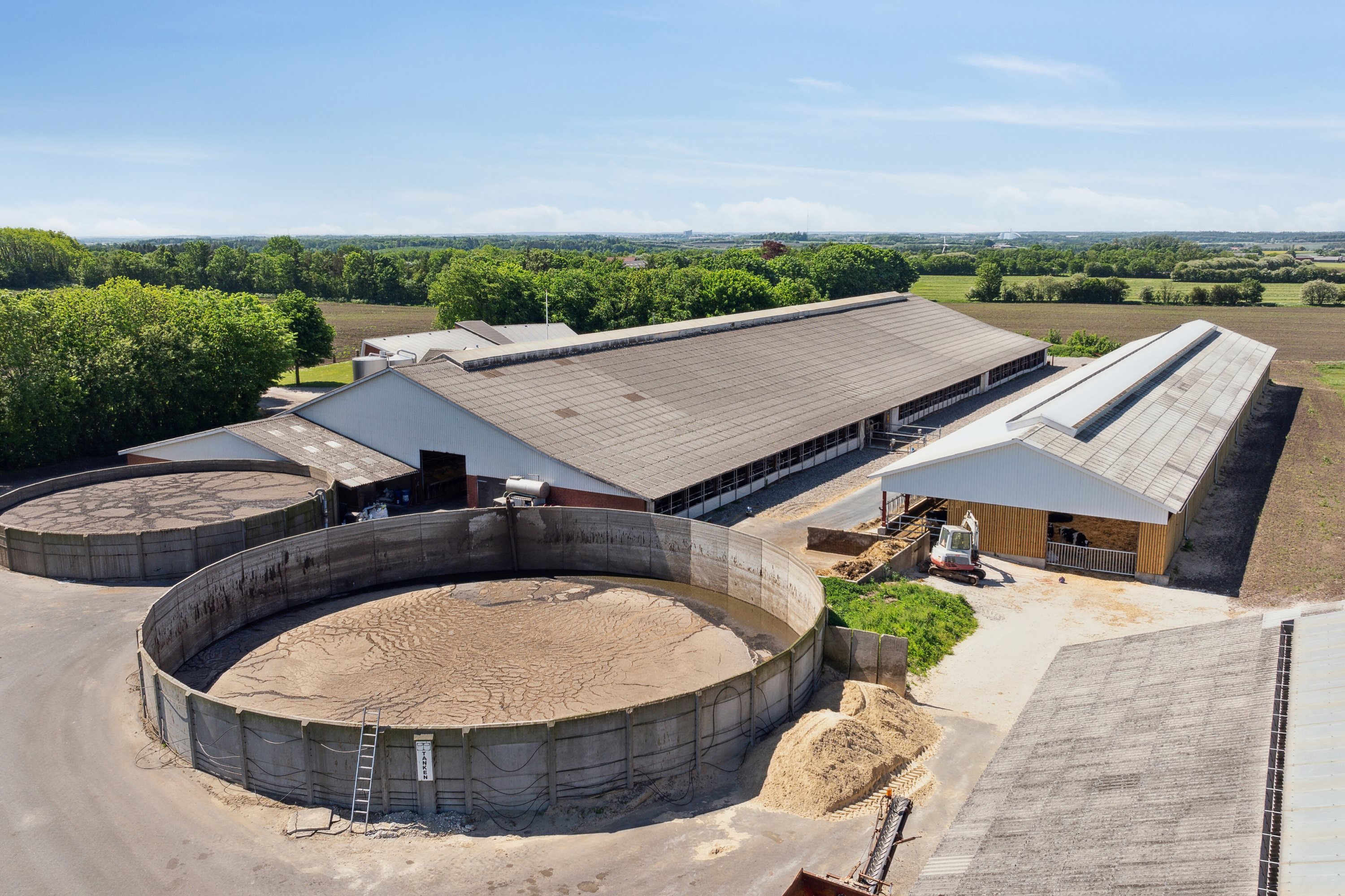 Miniaturebillede 2: udsigt fra toppen. Billede af Batum Hedevej 8, Batum, 8830 Tjele