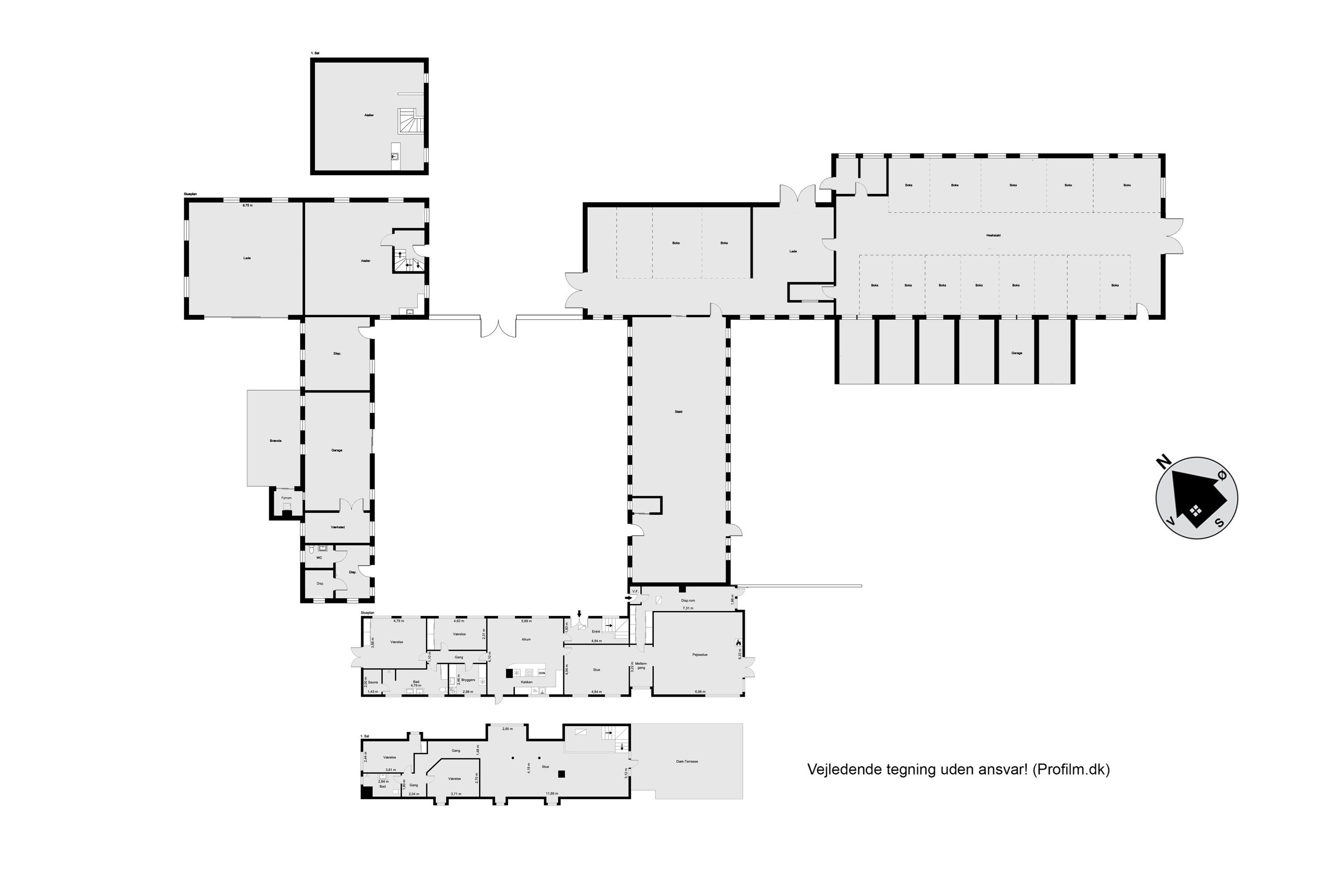 Plantegninger billede af Hingevej 3, 8632 Lemming