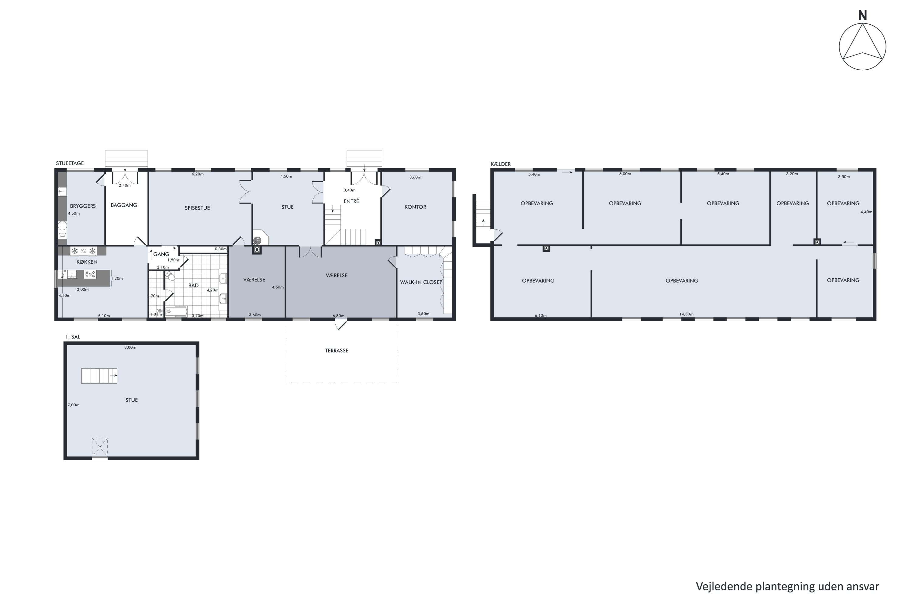 Plantegninger billede af Gammel Landevej 15, Gl Mølle, 8586 Ørum Djurs