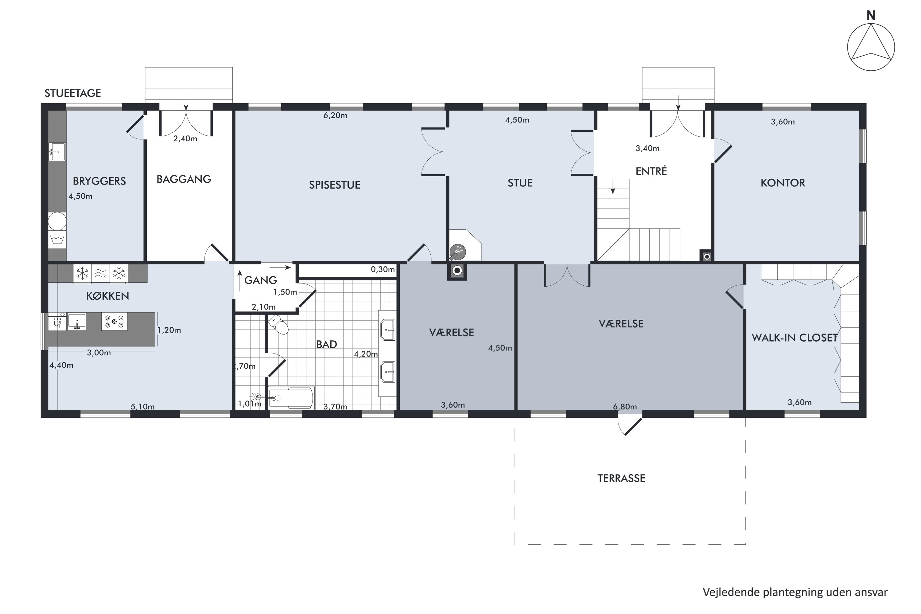 Plantegninger billede af Gammel Landevej 15, Gl Mølle, 8586 Ørum Djurs