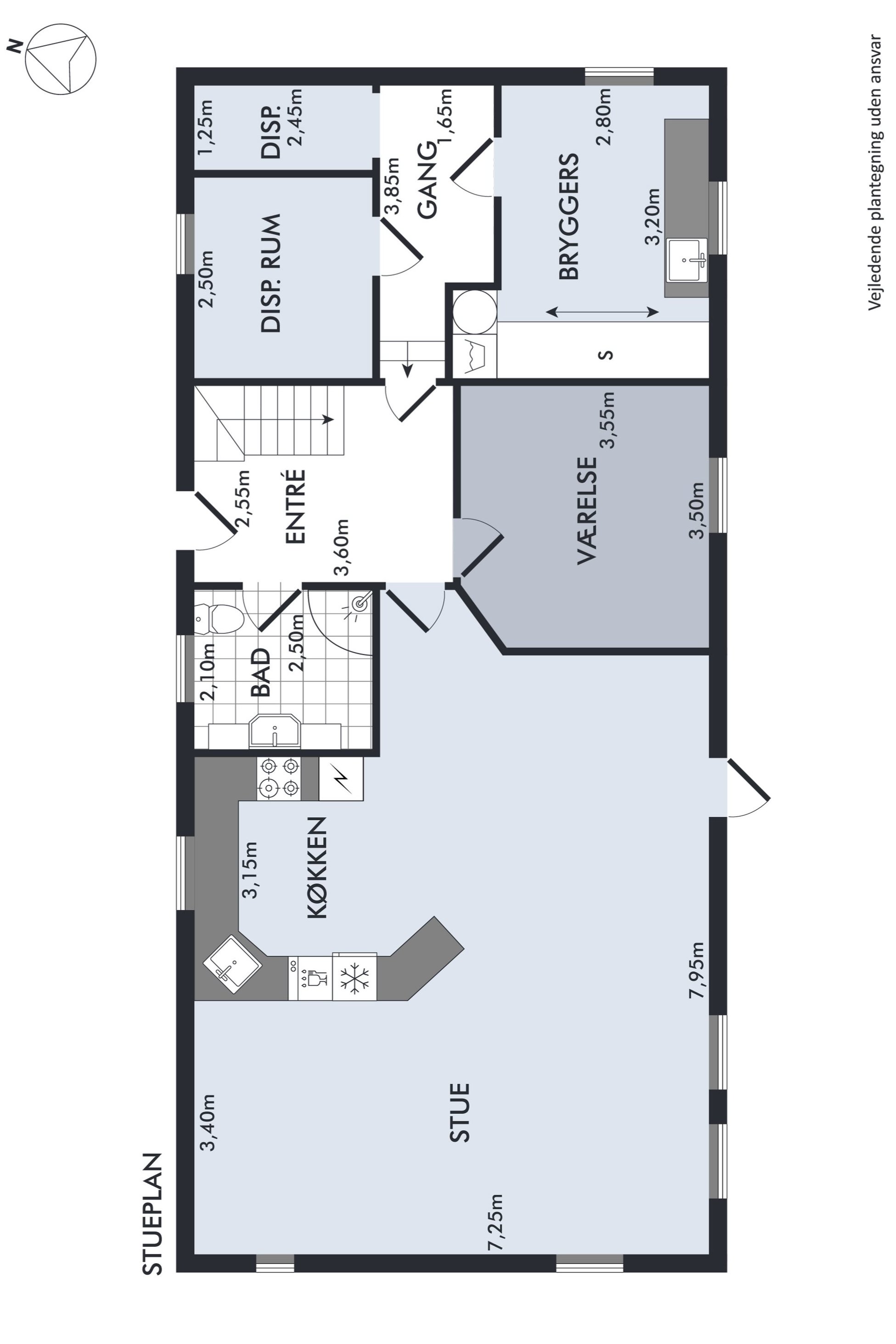 Plantegninger billede af Farsøvej 173, Fredbjerg, 9640 Farsø
