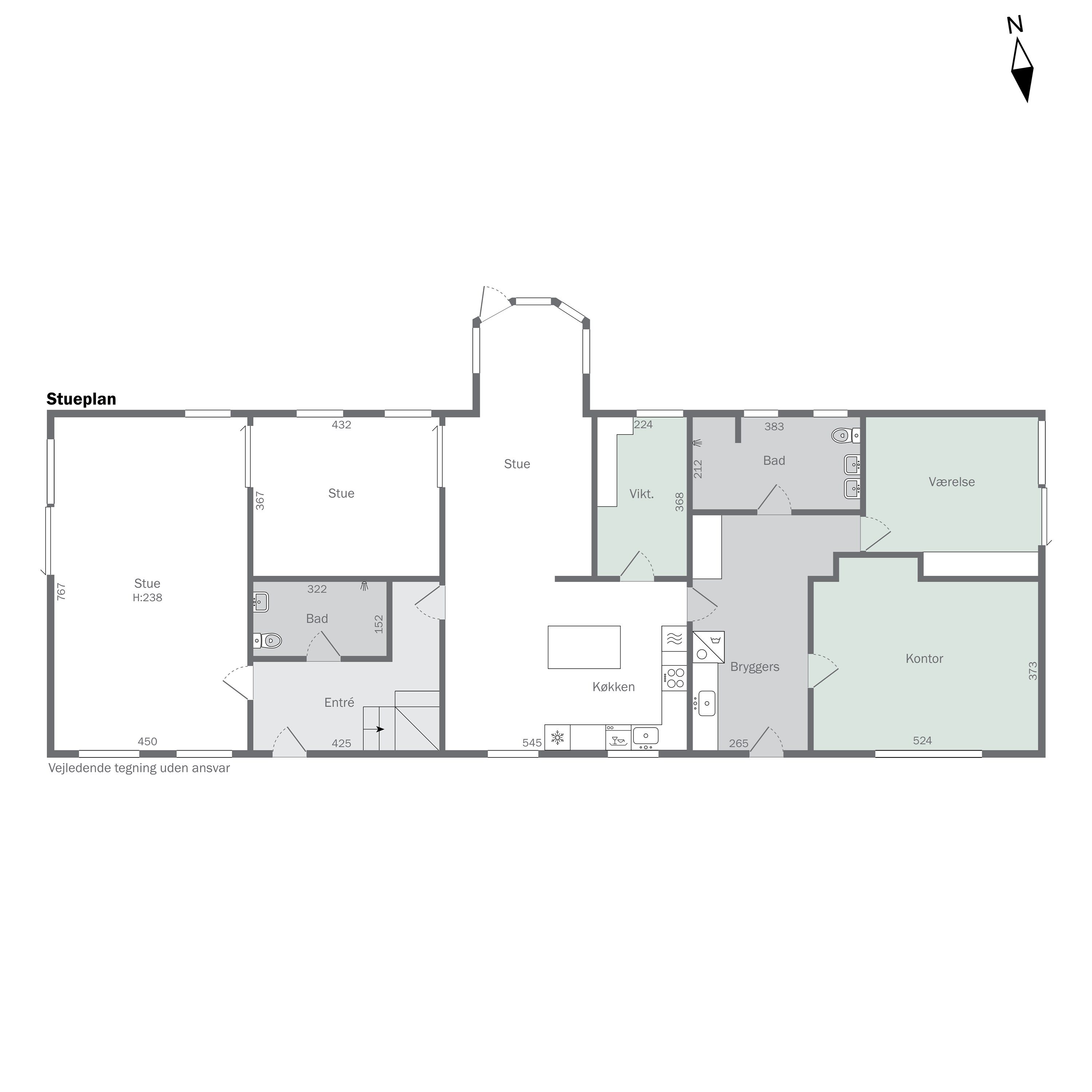 Plantegninger billede af Elverodvej 41, 5462 Morud