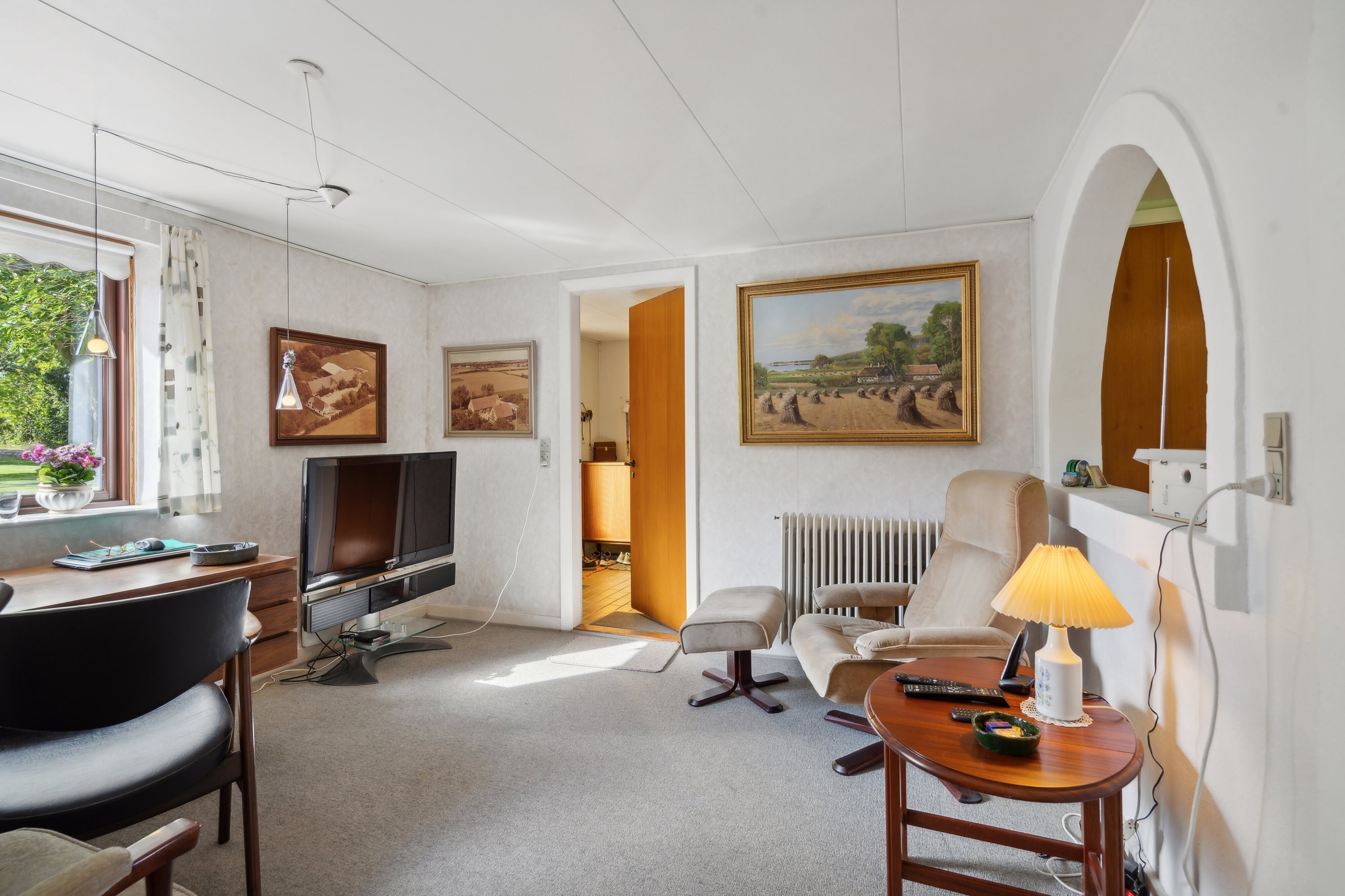 Fremhævet spisestue billede i fuldskærmstilstand. Billede af Fuglekildevej 83A, Verninge, 5690 Tommerup