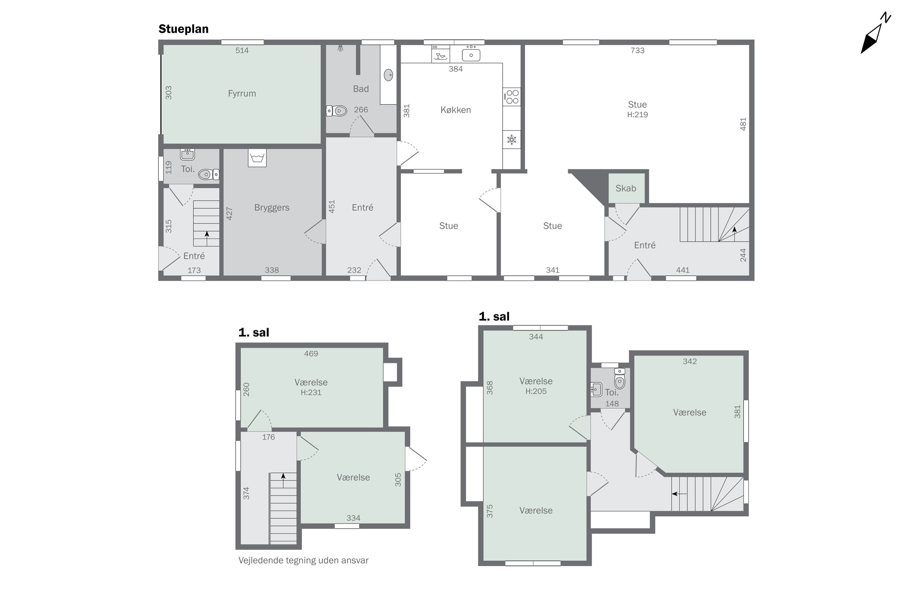 Plantegninger billede af Fuglekildevej 83A, Verninge, 5690 Tommerup