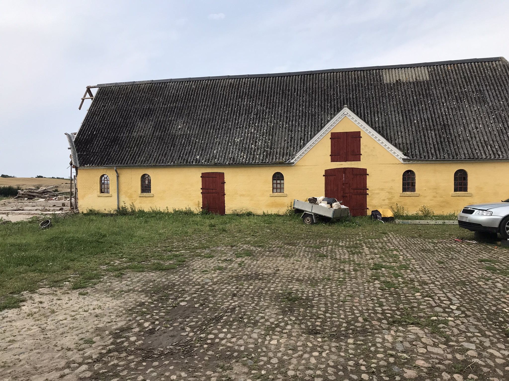 Fremhævet gårdsplads  billede i fuldskærmstilstand. Billede af Bjergegyden 12, Sønderby Bj, 5631 Ebberup