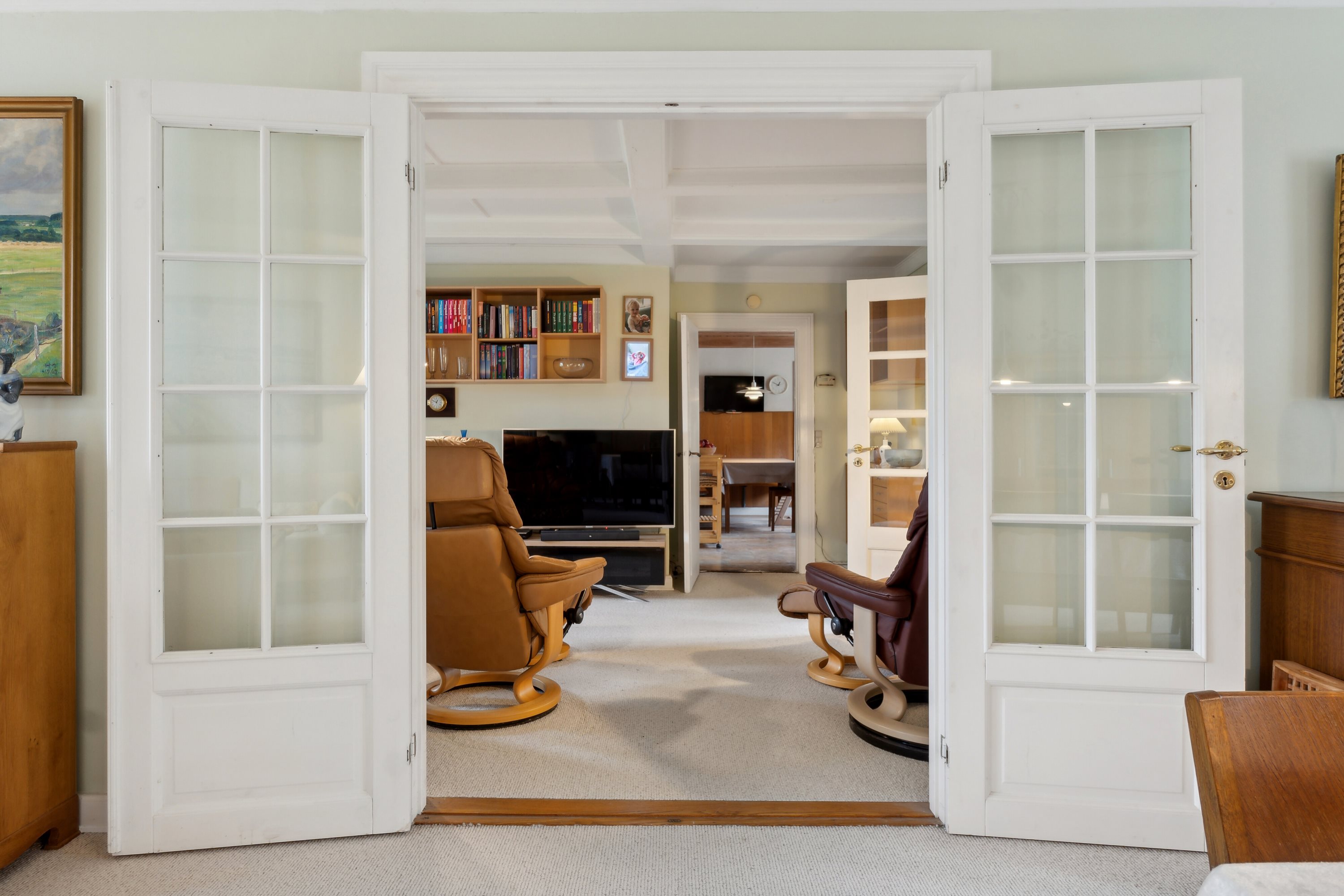 Fremhævet stue billede i fuldskærmstilstand. Billede af Svendborgvej 284, og 270A, Åstrup, 5600 Faaborg