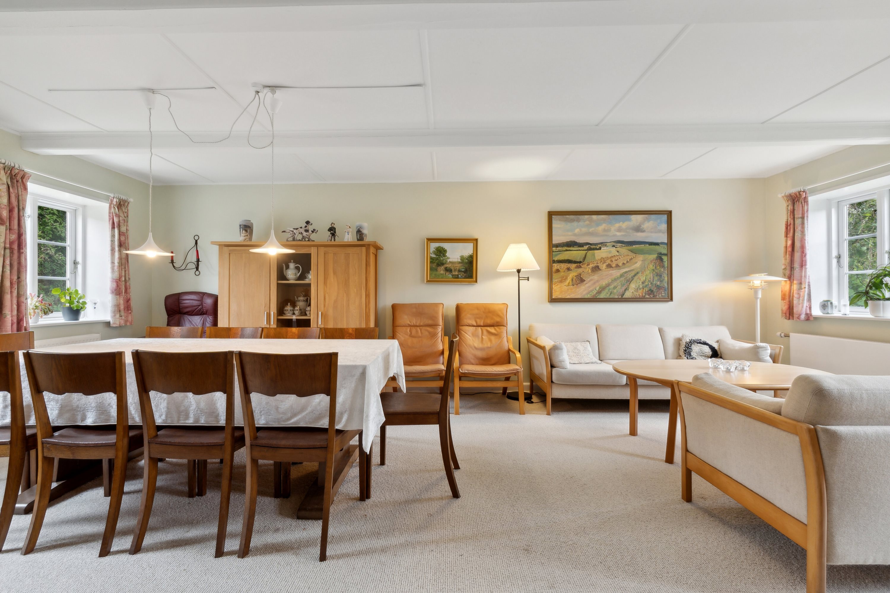 Fremhævet spisestue billede i fuldskærmstilstand. Billede af Svendborgvej 284, og 270A, Åstrup, 5600 Faaborg