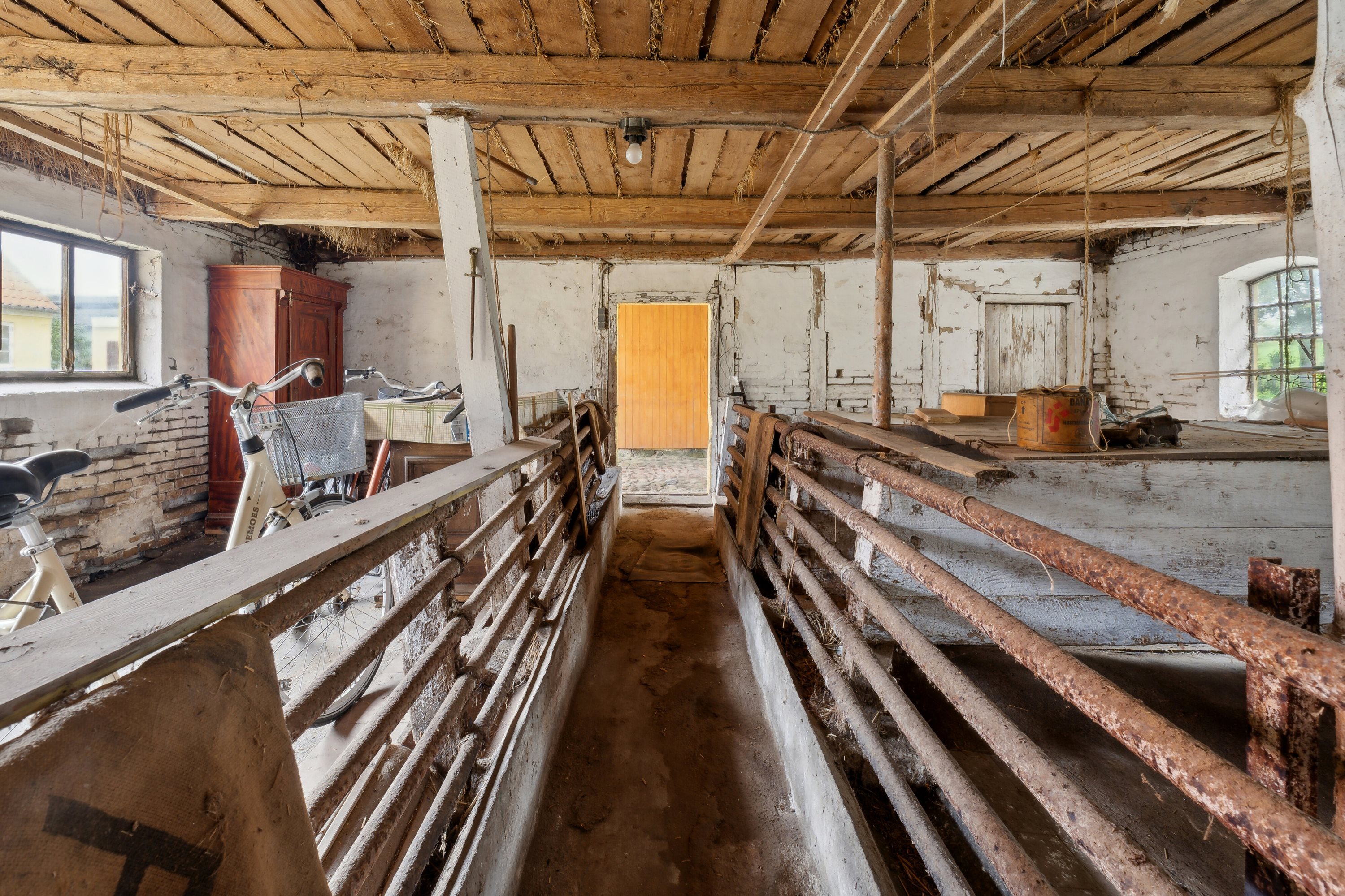 Fremhævet tidl. grisestald i opr. bygning billede i fuldskærmstilstand. Billede af Svendborgvej 284, og 270A, Åstrup, 5600 Faaborg