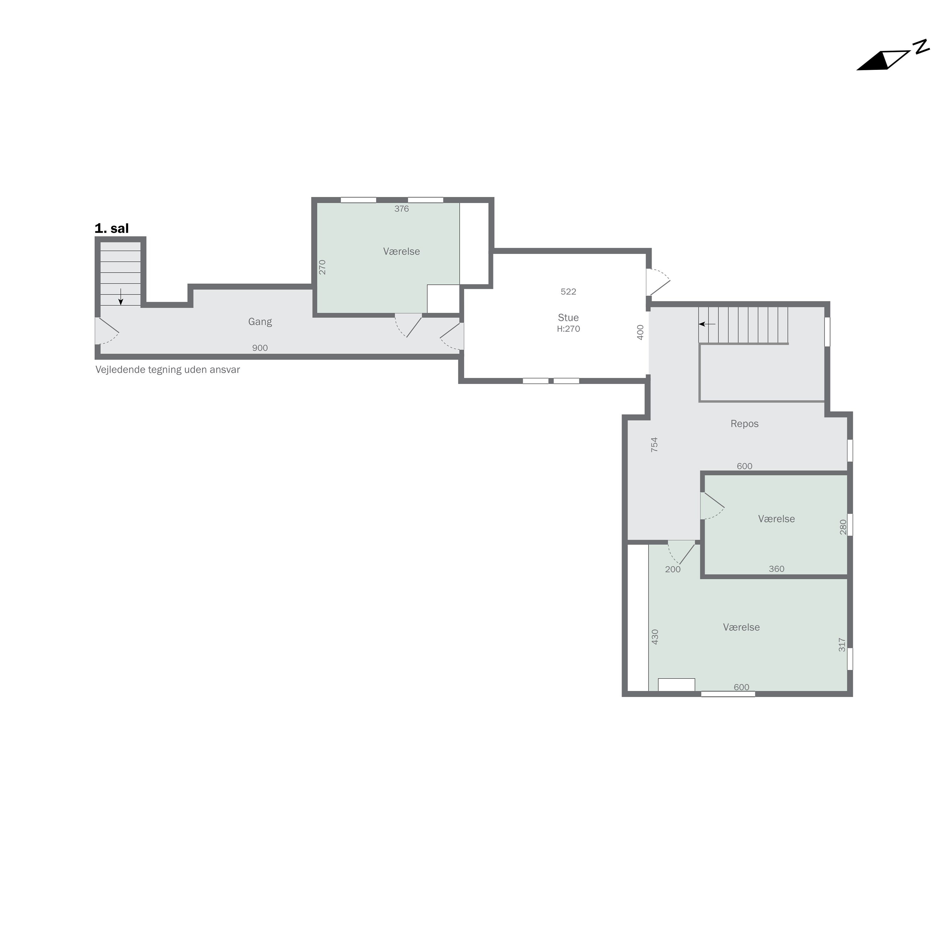 Plantegninger billede af Himmelstrupvej 27, Himmelstrup, 5462 Morud