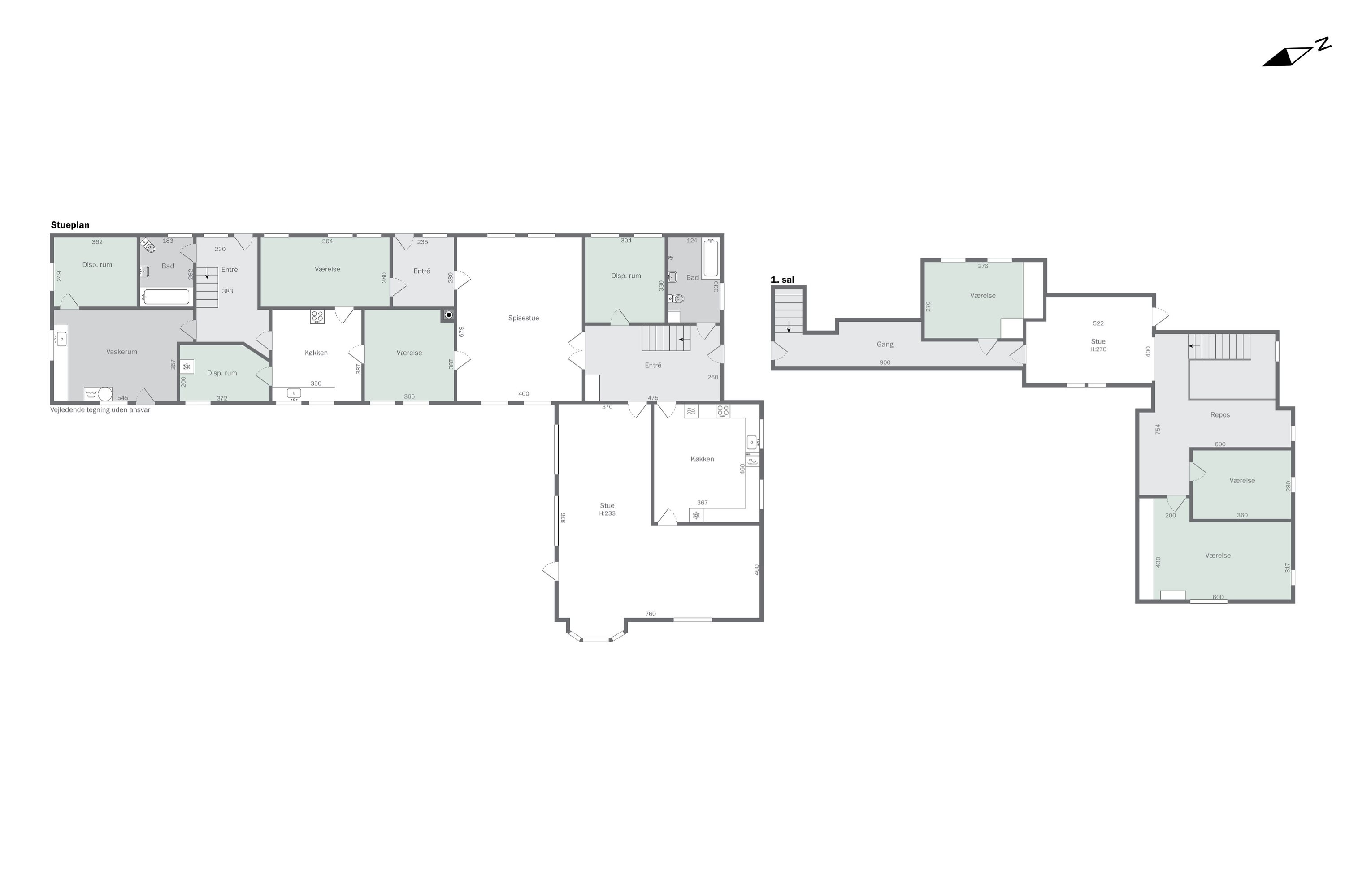 Plantegninger billede af Himmelstrupvej 27, Himmelstrup, 5462 Morud