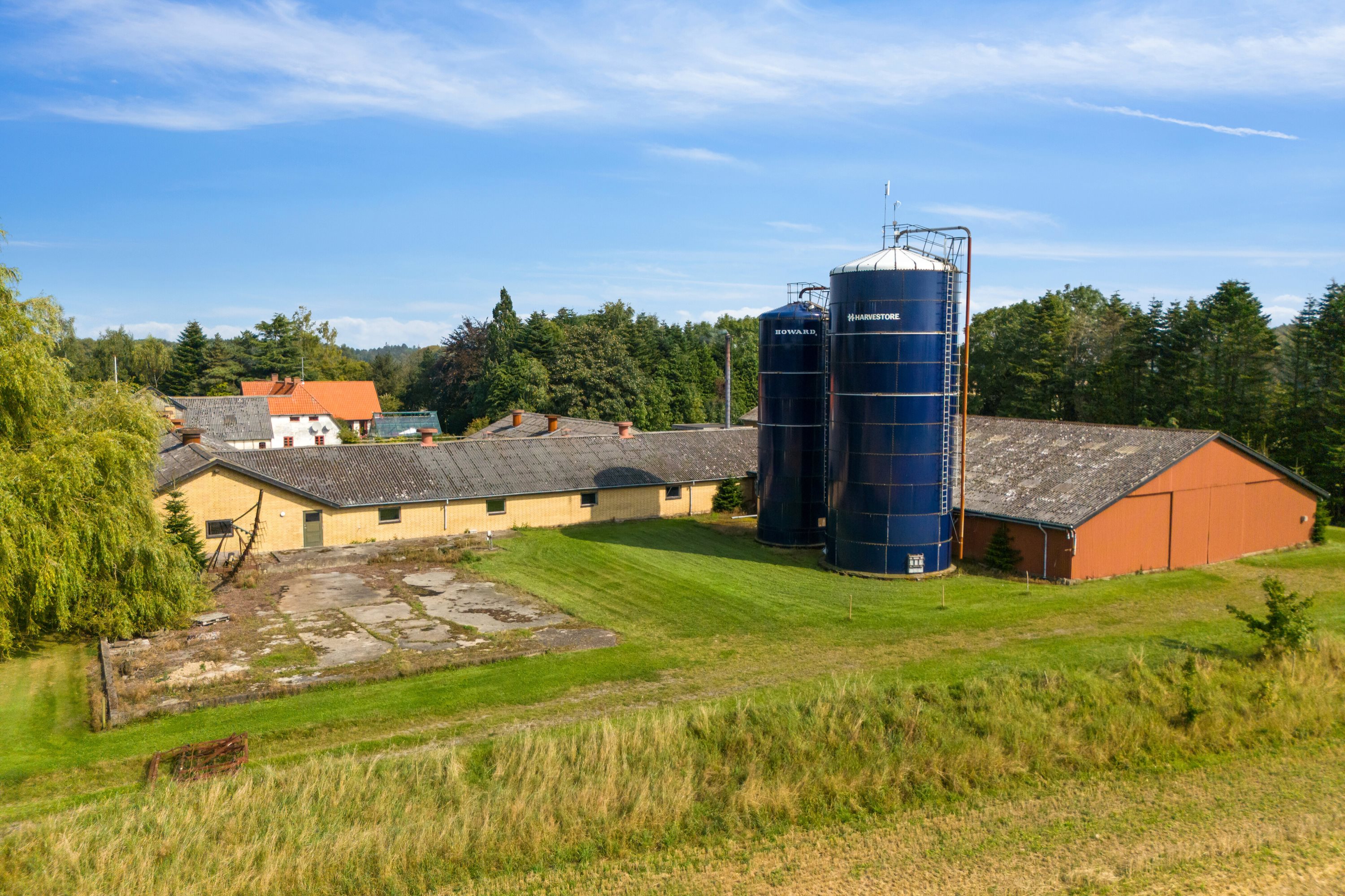 Fremhævet set fra vejen billede i fuldskærmstilstand. Billede af Himmelstrupvej 27, Himmelstrup, 5462 Morud