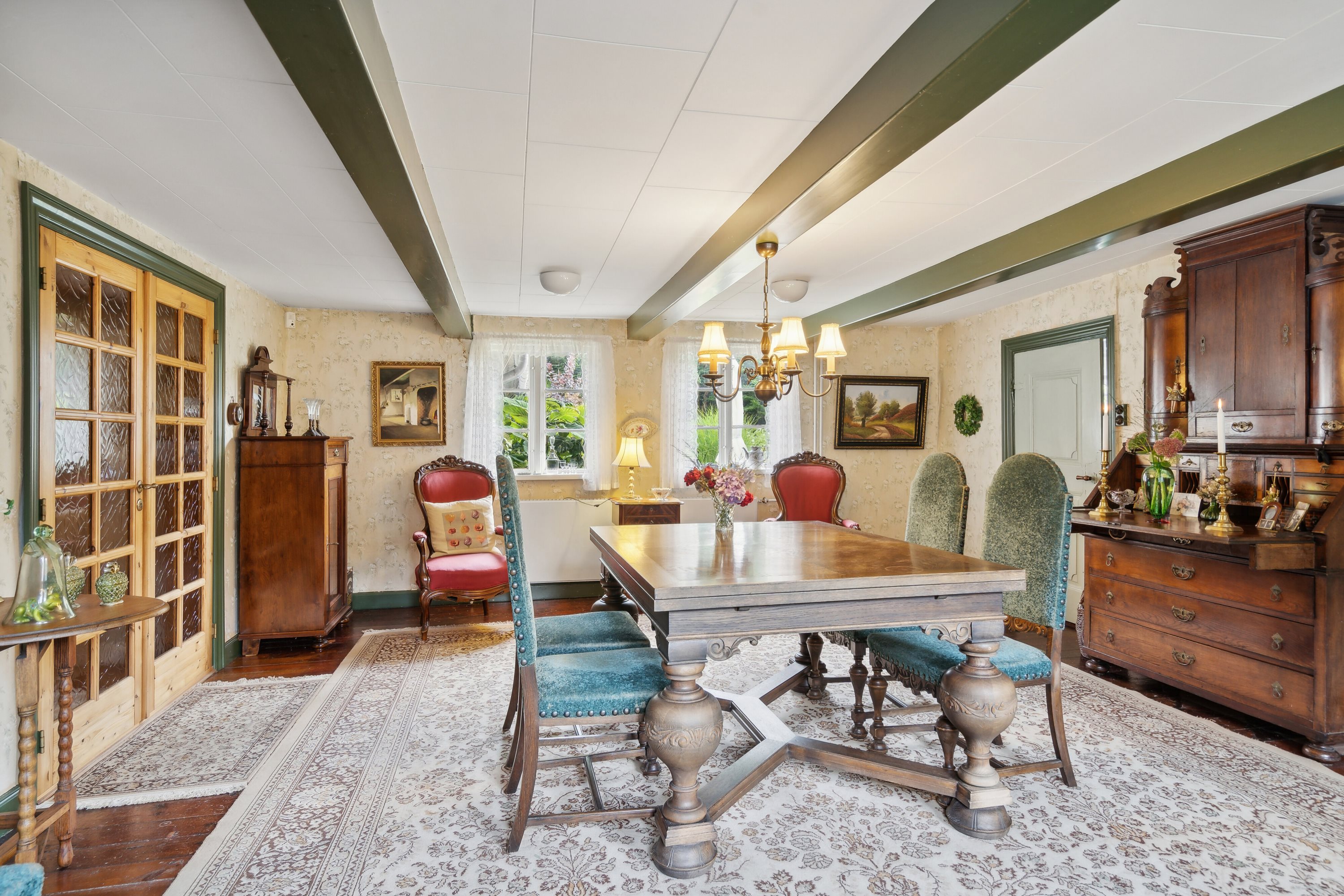 Fremhævet spisestue billede i fuldskærmstilstand. Billede af Himmelstrupvej 27, Himmelstrup, 5462 Morud