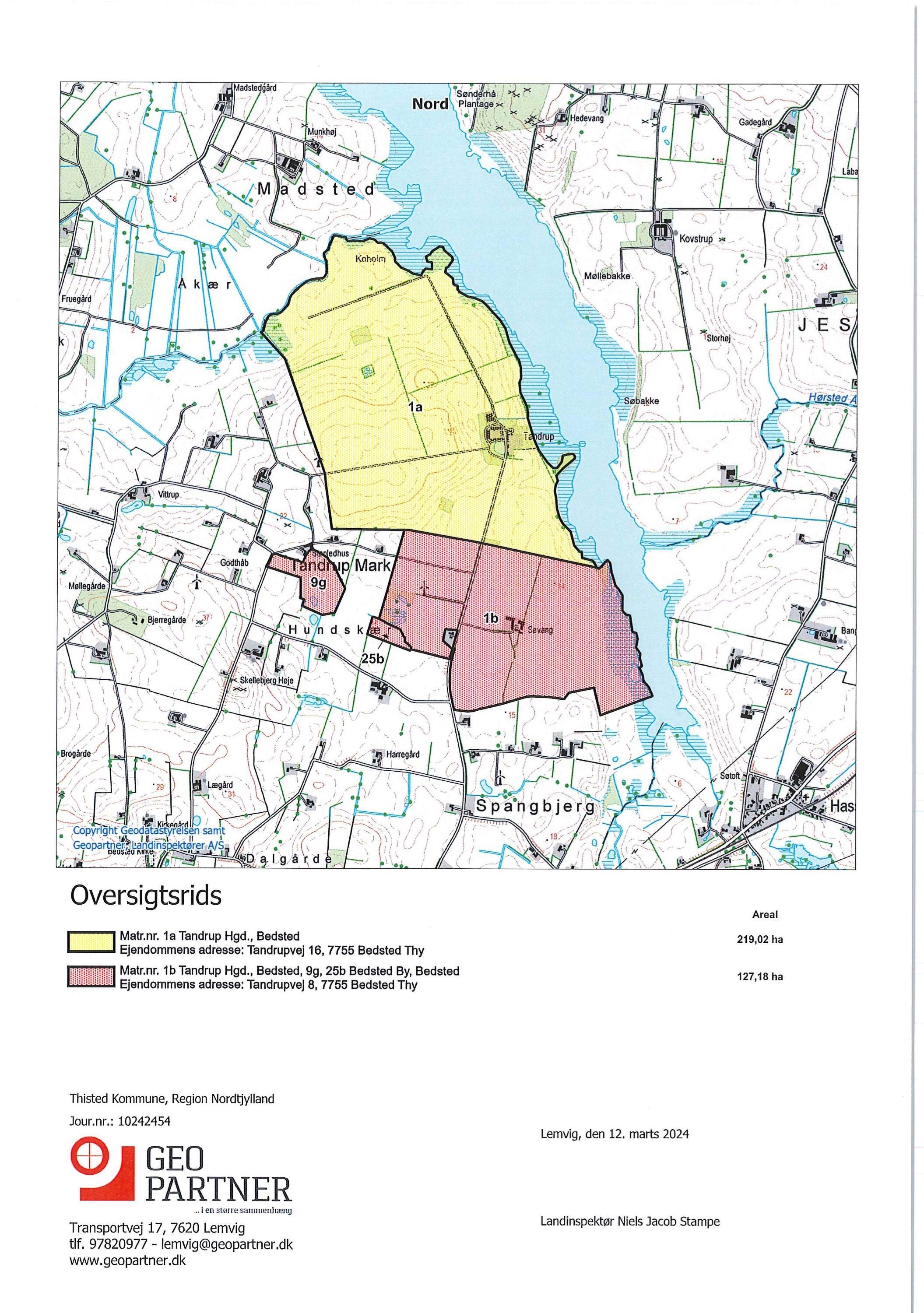 Fremhævet  billede i fuldskærmstilstand. Billede af Tandrupvej 16, 7755 Bedsted Thy