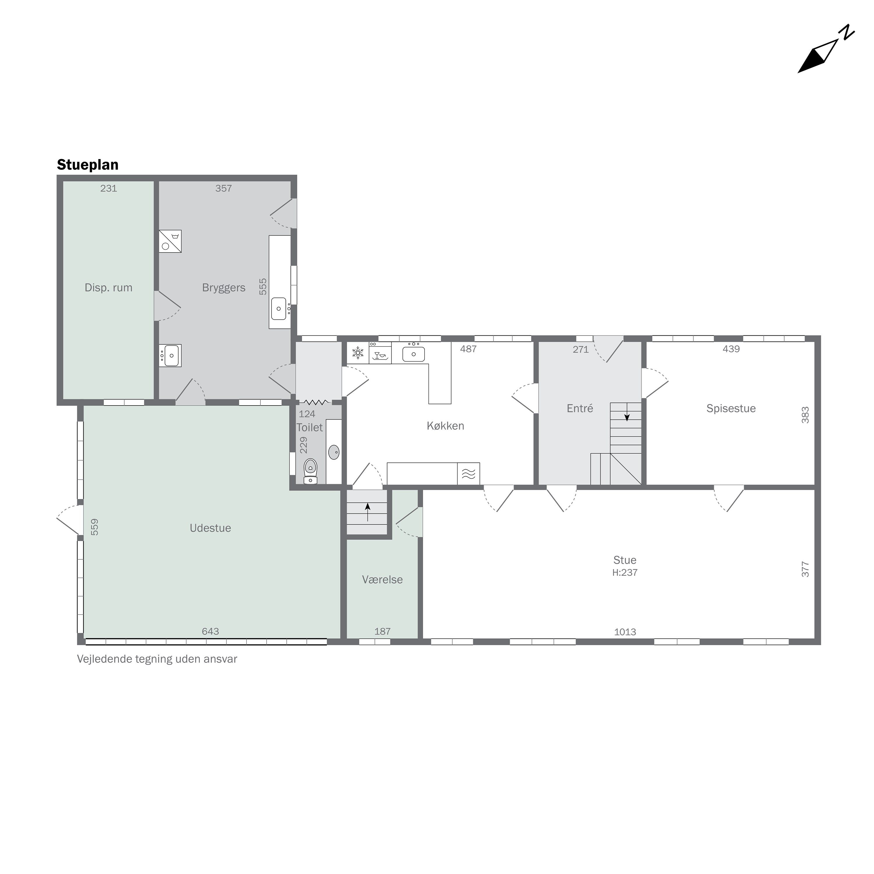 Plantegninger billede af Rugårdsvej 615, Trøstrup, 5210 Odense NV