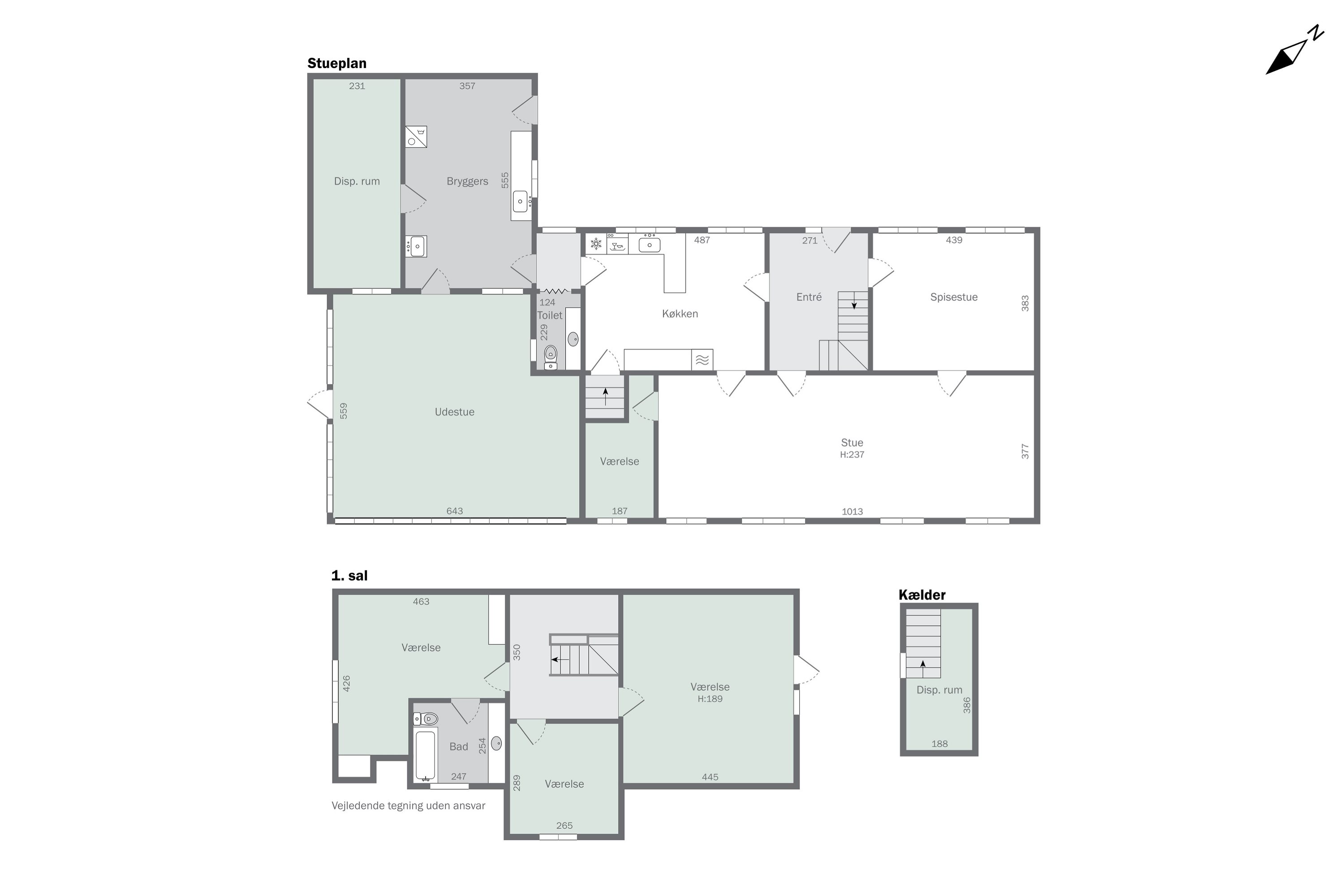 Plantegninger billede af Rugårdsvej 615, Trøstrup, 5210 Odense NV