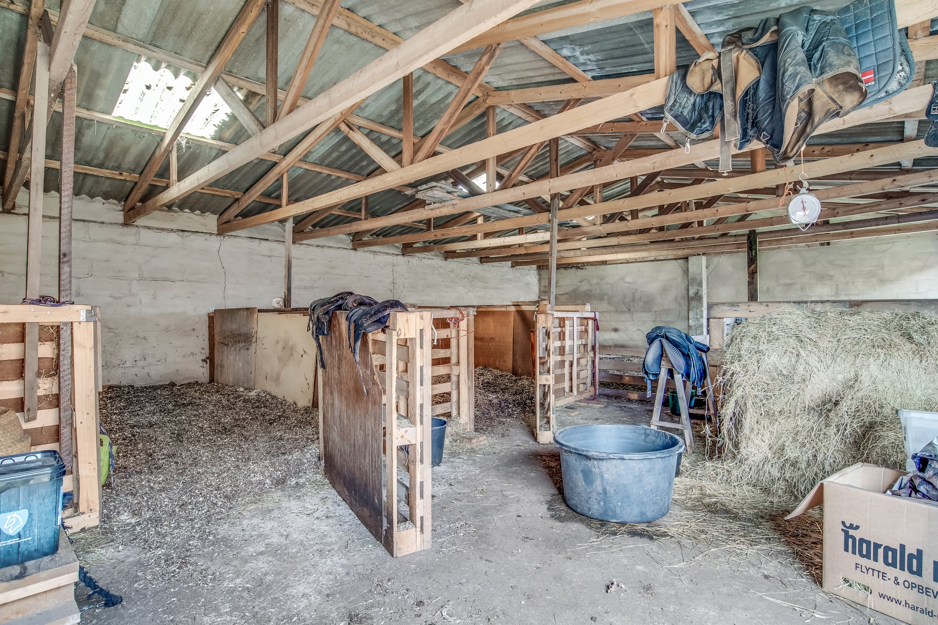 Fremhævet stald billede i fuldskærmstilstand. Billede af Lægårdvej 109, 7500 Holstebro