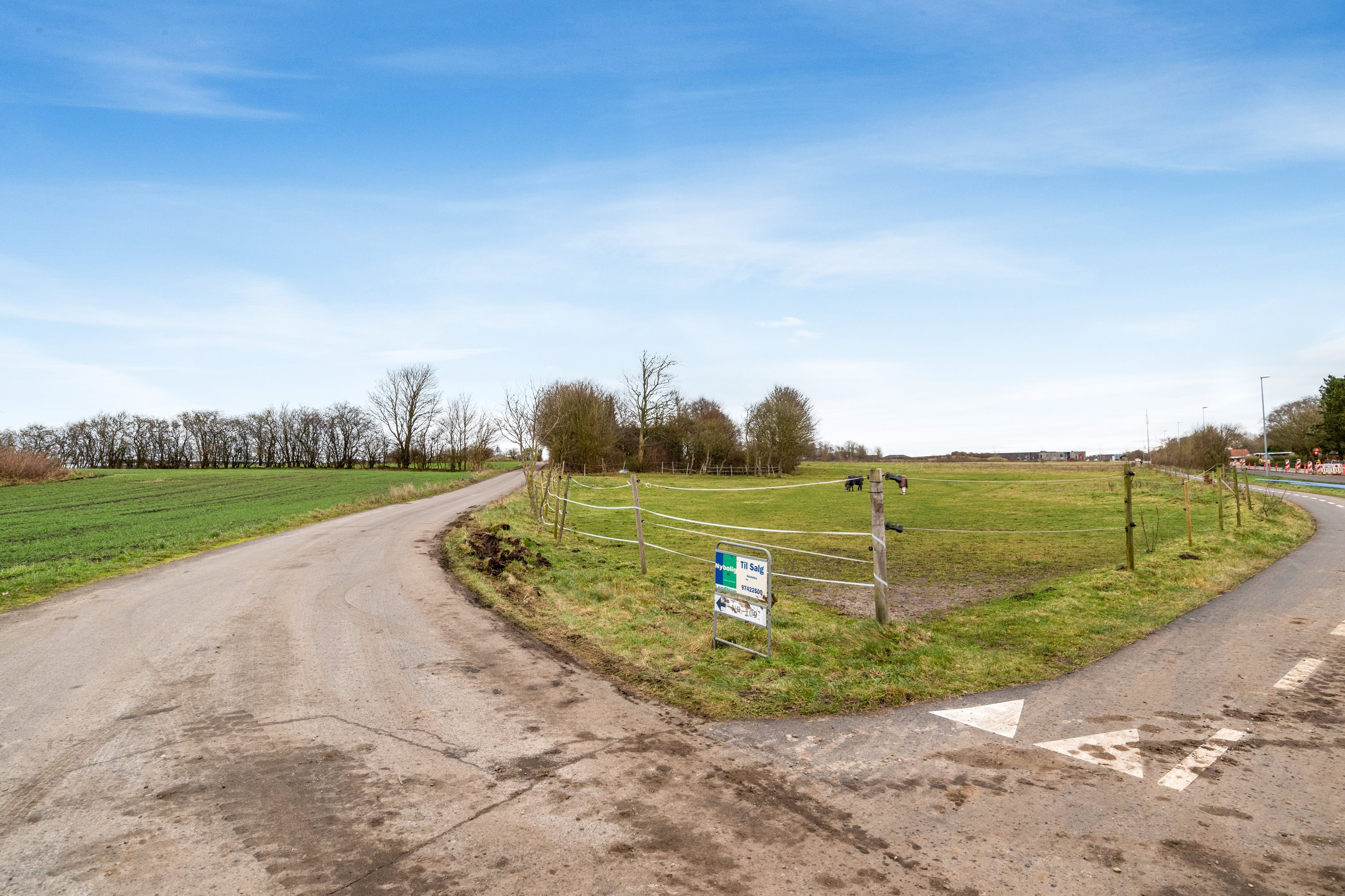 Fremhævet jordtilliggende billede i fuldskærmstilstand. Billede af del af Lægårdvej 109, 7500 Holstebro