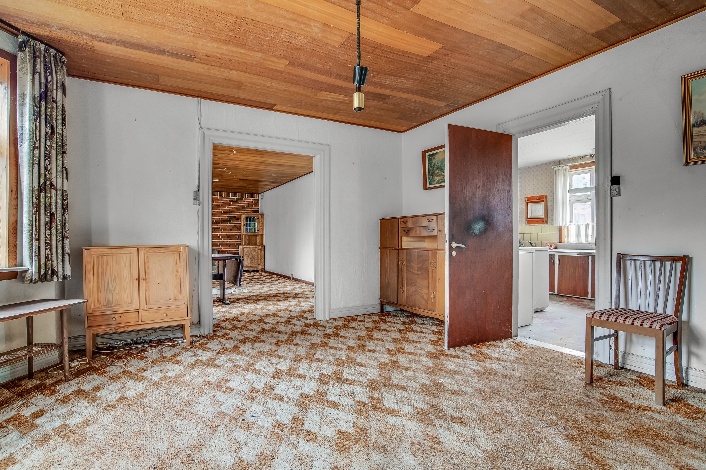 Fremhævet stue billede i fuldskærmstilstand. Billede af del af Lægårdvej 109, 7500 Holstebro