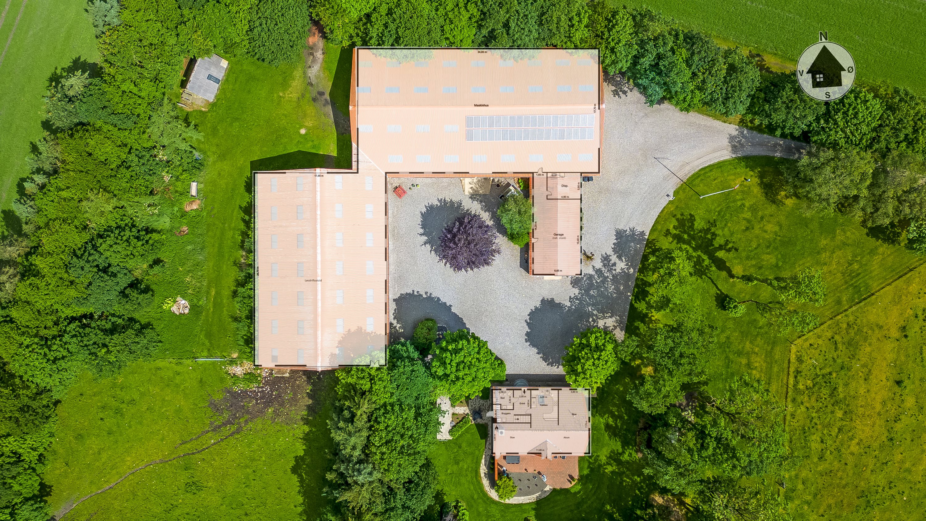 Fremhævet  billede i fuldskærmstilstand. Billede af Nymøllevej 4, Råsted, 7500 Holstebro