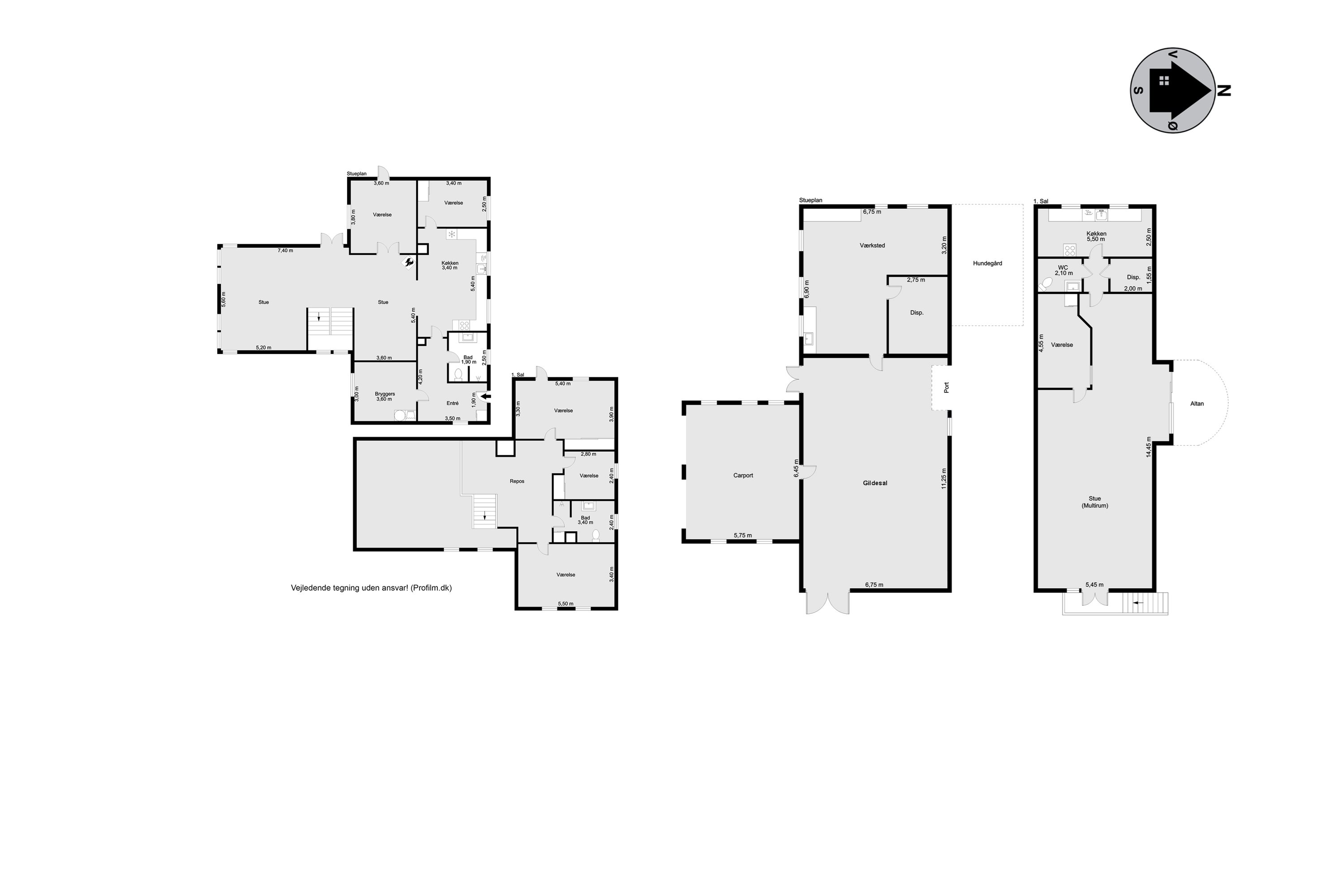 Plantegninger billede af Skovlundvej 16, Svenstrup, 7830 Vinderup