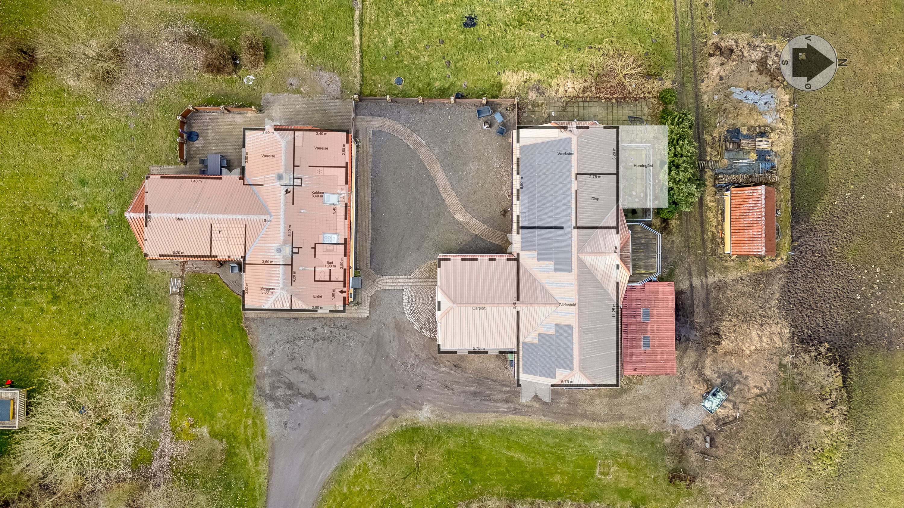 Plantegninger billede af Skovlundvej 16, Svenstrup, 7830 Vinderup