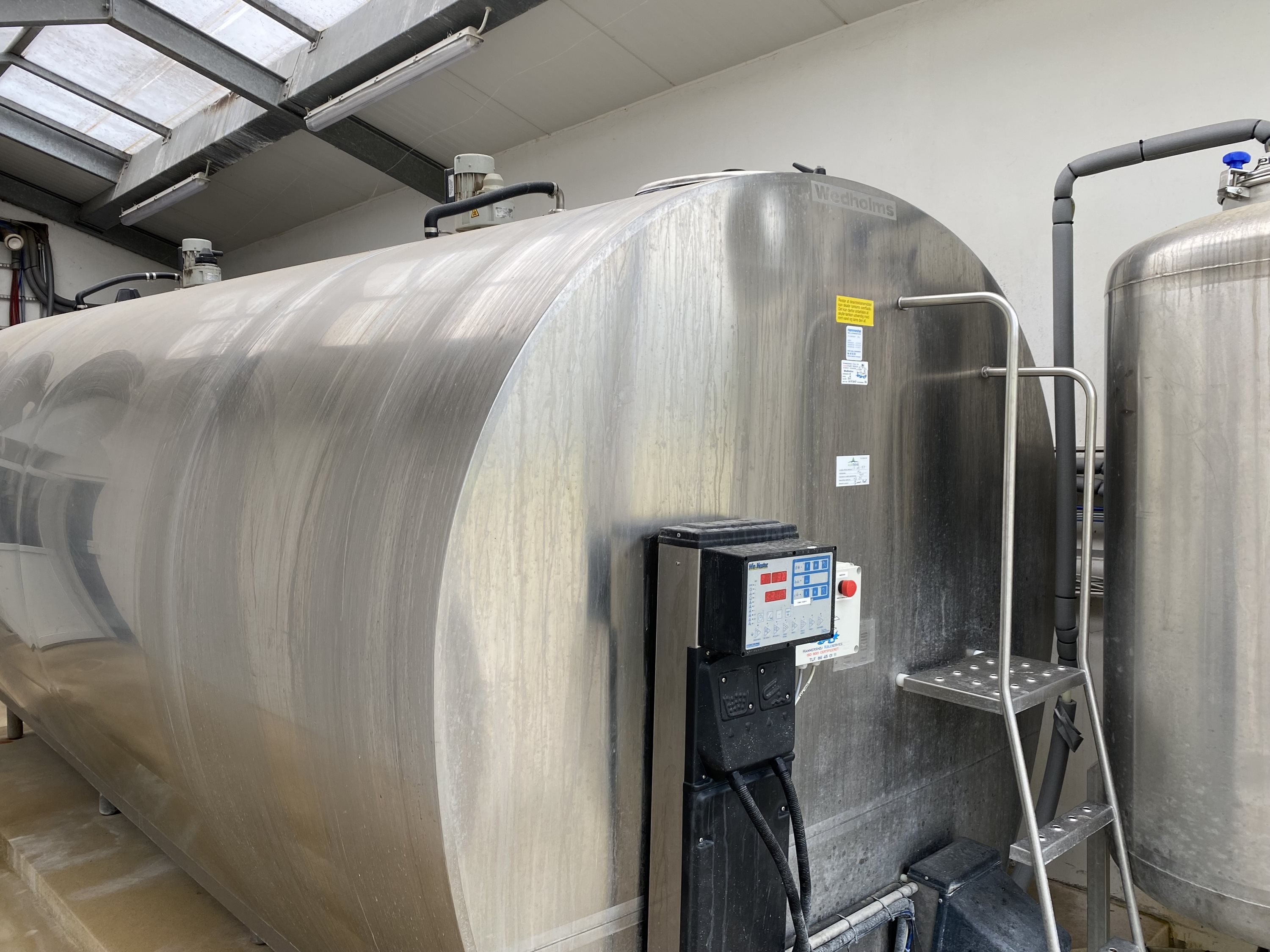 Fremhævet mælketank billede i fuldskærmstilstand. Billede af Dorthealundsvej 3, Dorthealund, 5683 Haarby