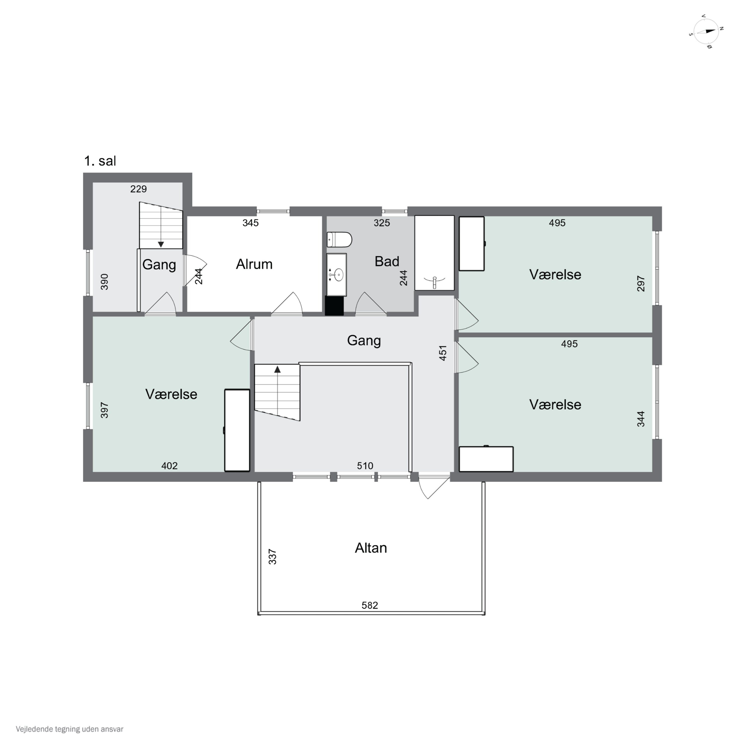 Plantegninger billede af Revsørevej 37, Vormark, 5874 Hesselager