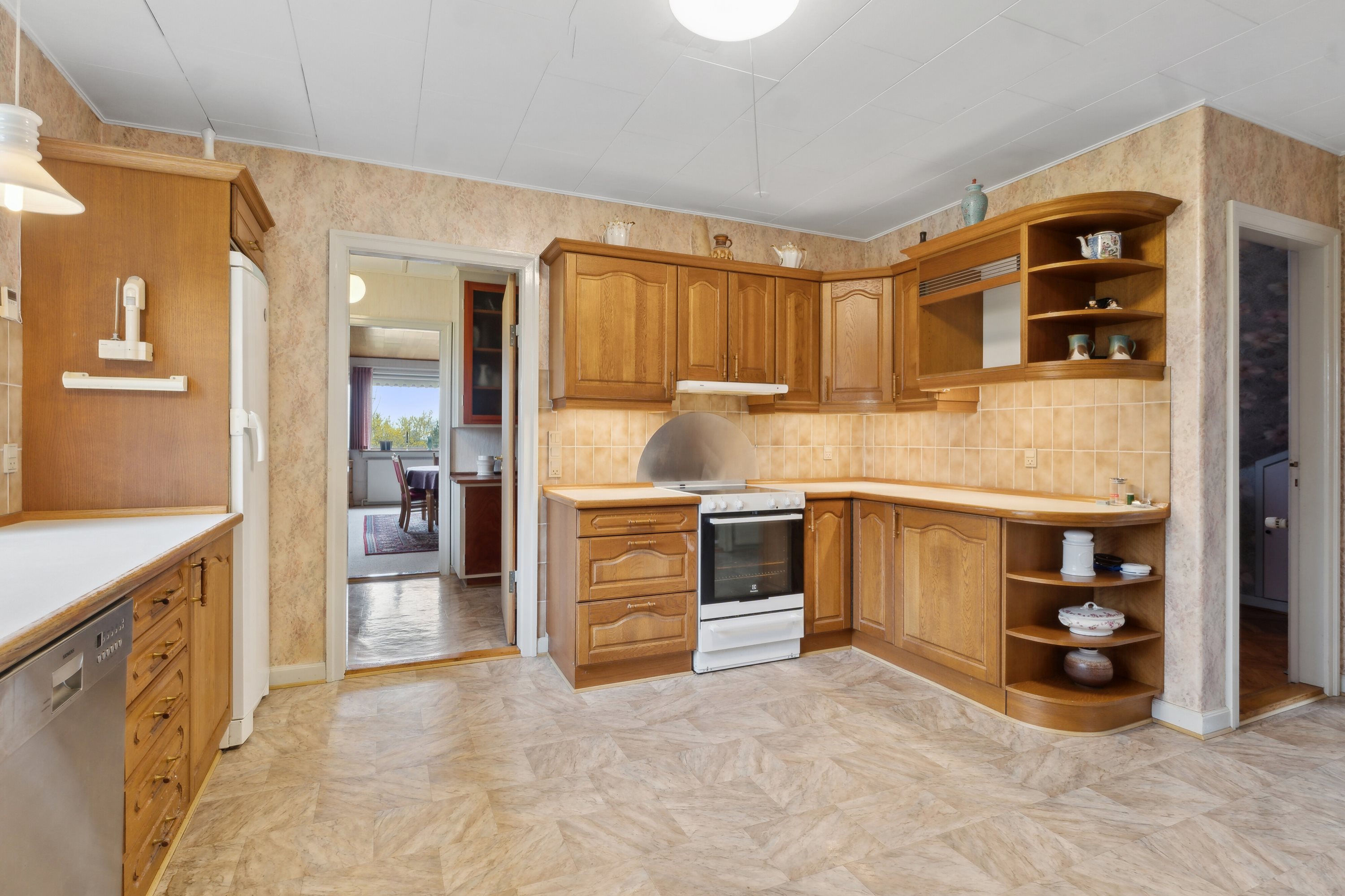 Fremhævet køkken billede i fuldskærmstilstand. Billede af Revsørevej 37, Vormark, 5874 Hesselager