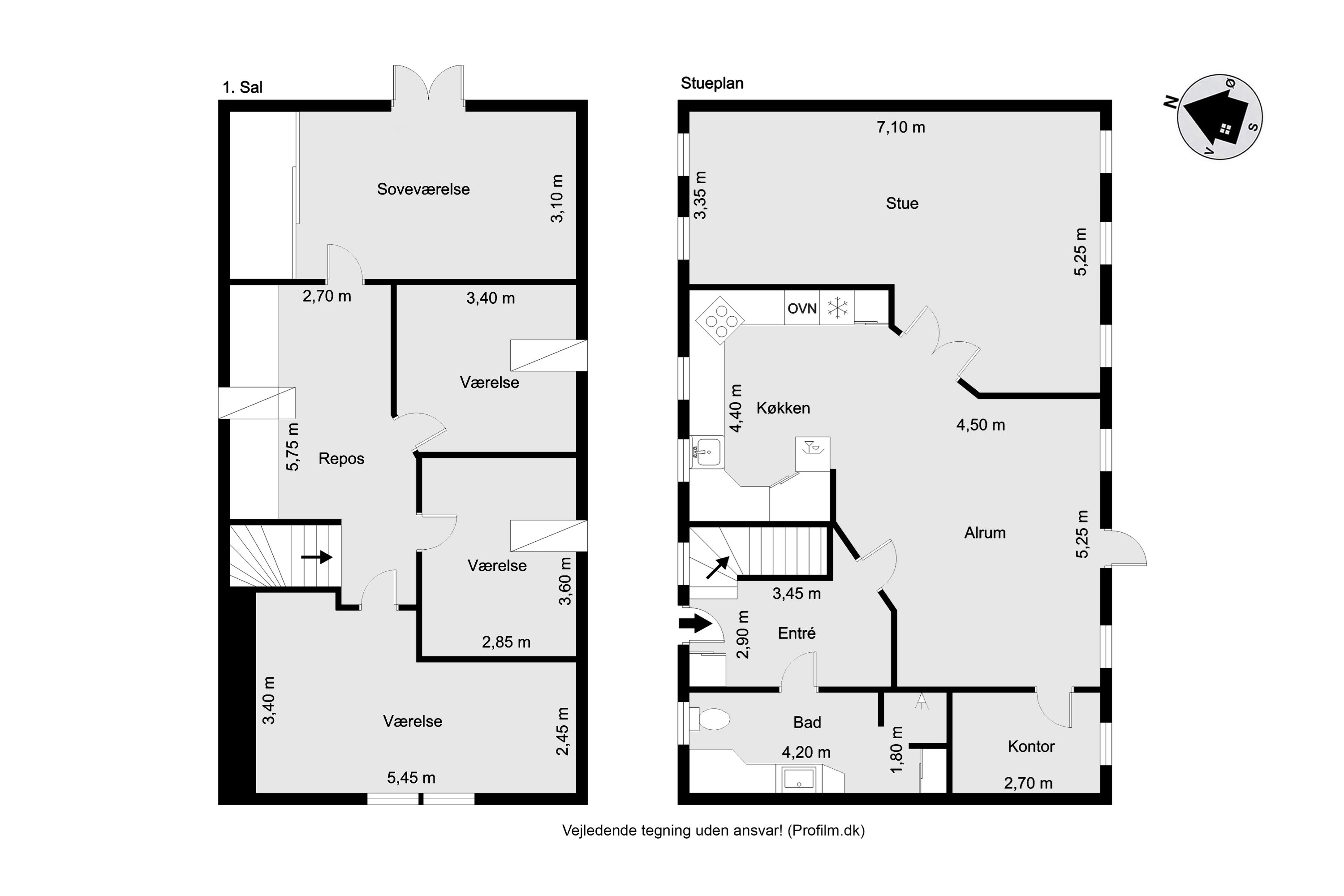 Plantegninger billede af Røjkærvej 4, Vind, 7500 Holstebro