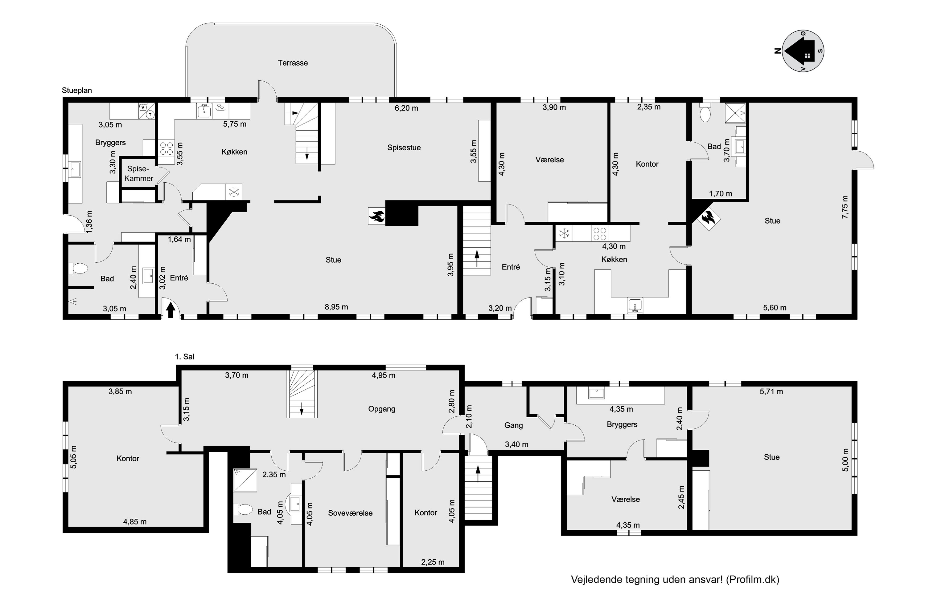Plantegninger billede af Skalmstrupvej 16, 7850 Stoholm Jyll