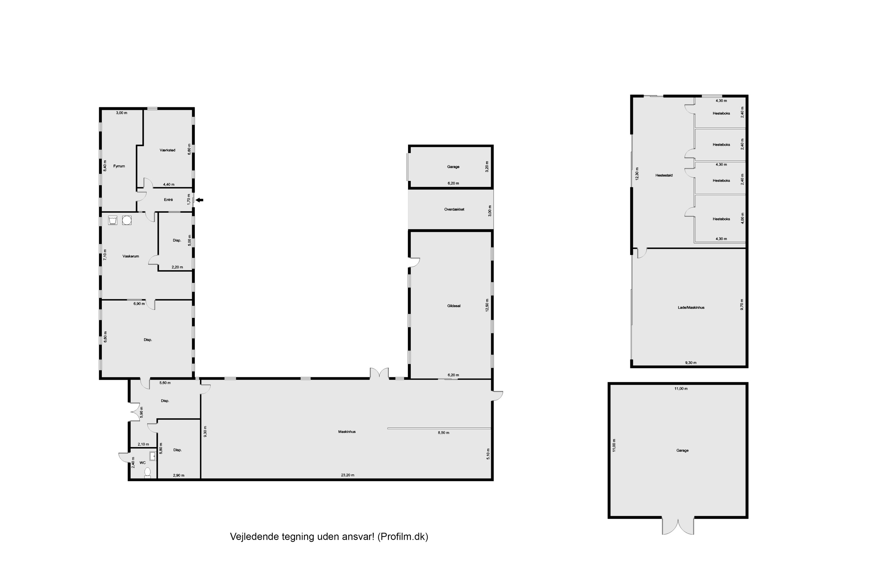 Plantegninger billede af Geddalvej 54, Geddal, 7830 Vinderup