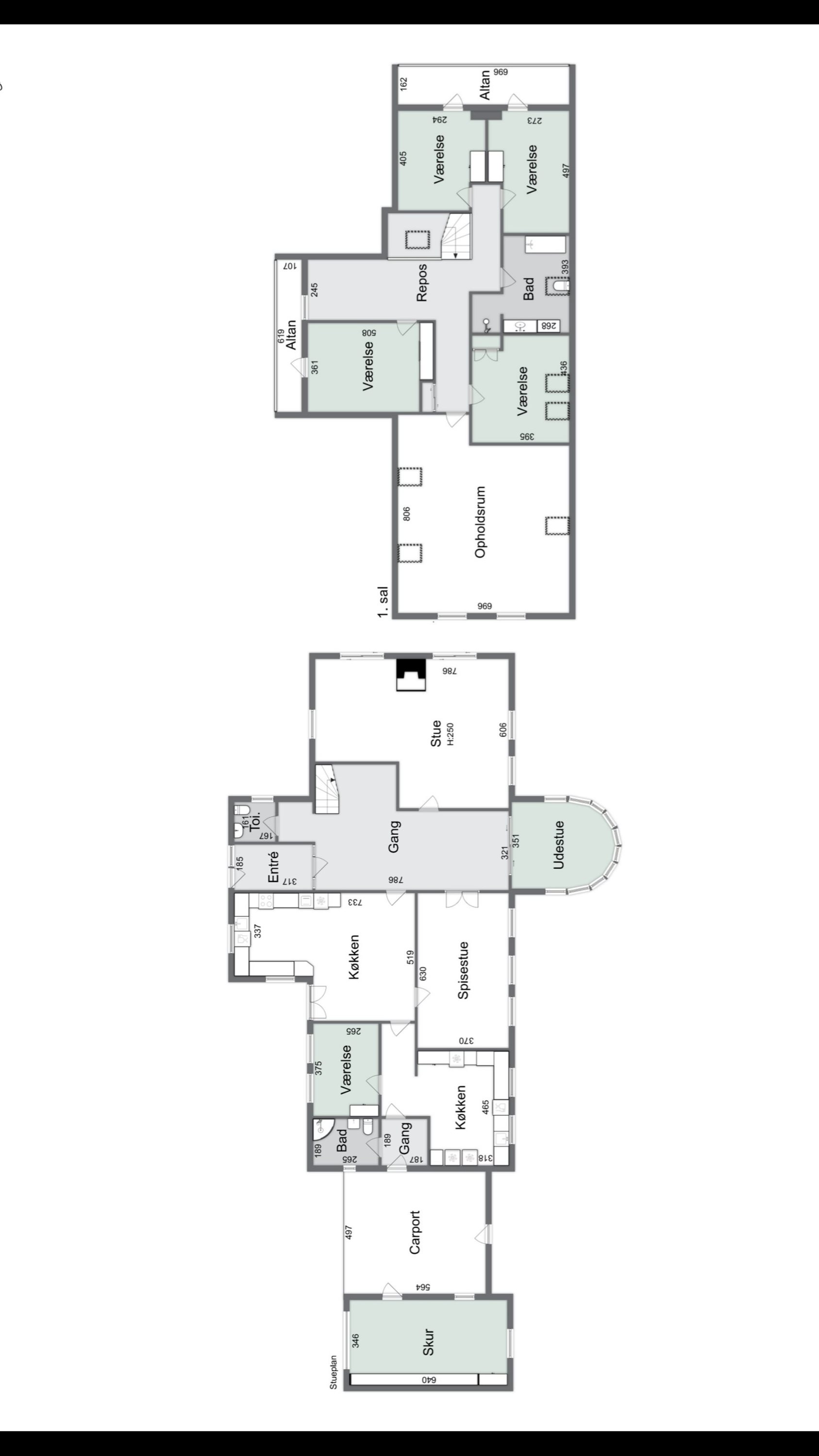 Plantegninger billede af Højslev Møllevej 101, 9600 Aars