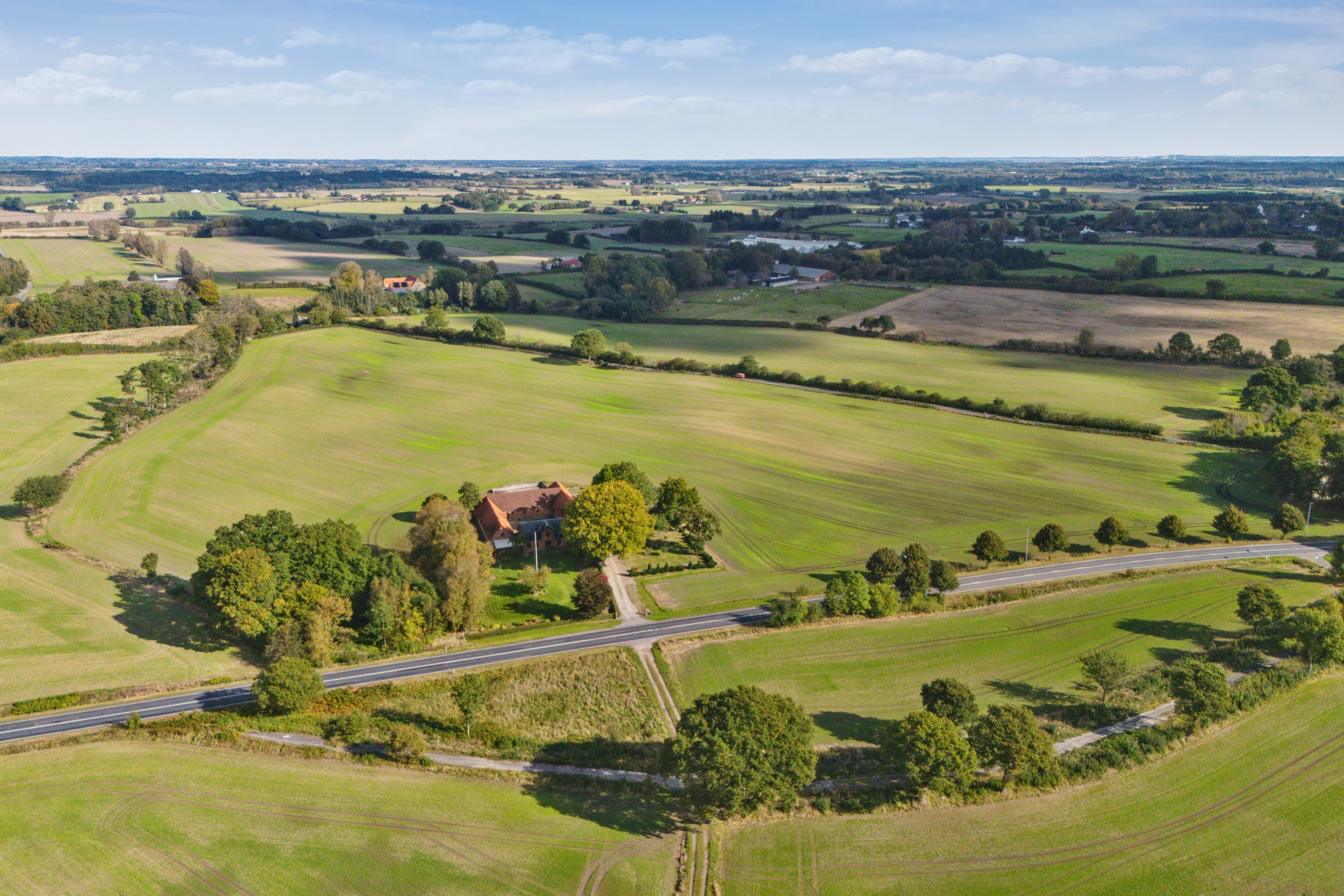 Fremhævet luftfoto billede i fuldskærmstilstand. Billede af Rugårdsvej 615, en del heraf, Trøstrup, 5210 Odense NV