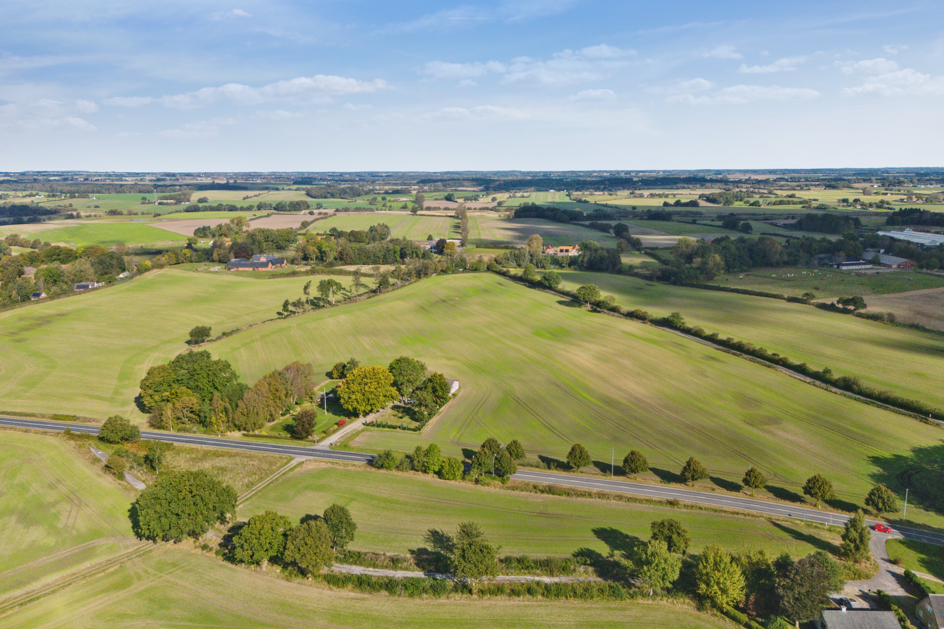 Fremhævet luftfoto billede i fuldskærmstilstand. Billede af Rugårdsvej 615, en del heraf, Trøstrup, 5210 Odense NV