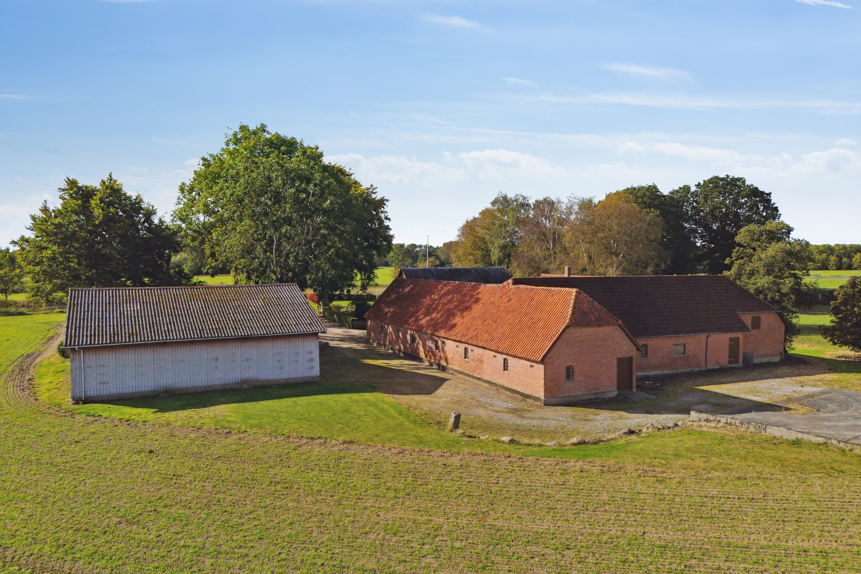 Fremhævet set fra haven billede i fuldskærmstilstand. Billede af Rugårdsvej 615, en del heraf, Trøstrup, 5210 Odense NV