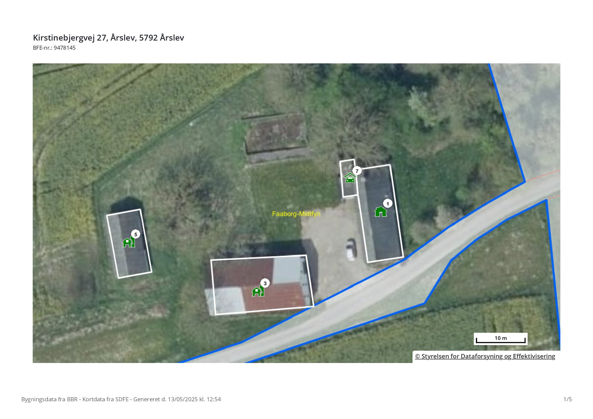 Fremhævet  billede i fuldskærmstilstand. Billede af Kirstinebjergvej 27, Årslev, 5792 Årslev