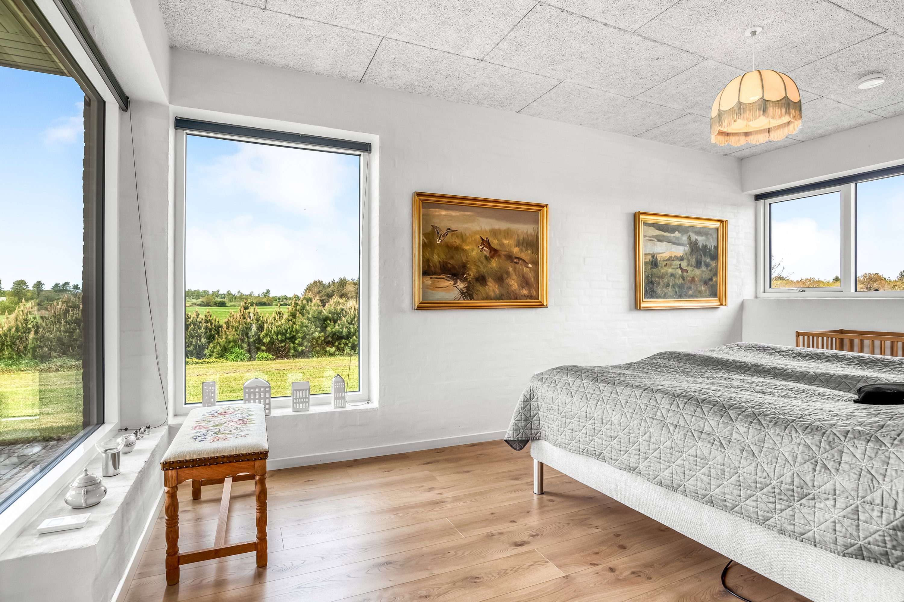 Fremhævet soveværelse billede i fuldskærmstilstand. Billede af Sognstrupvej 21, Nr Felding, 7500 Holstebro