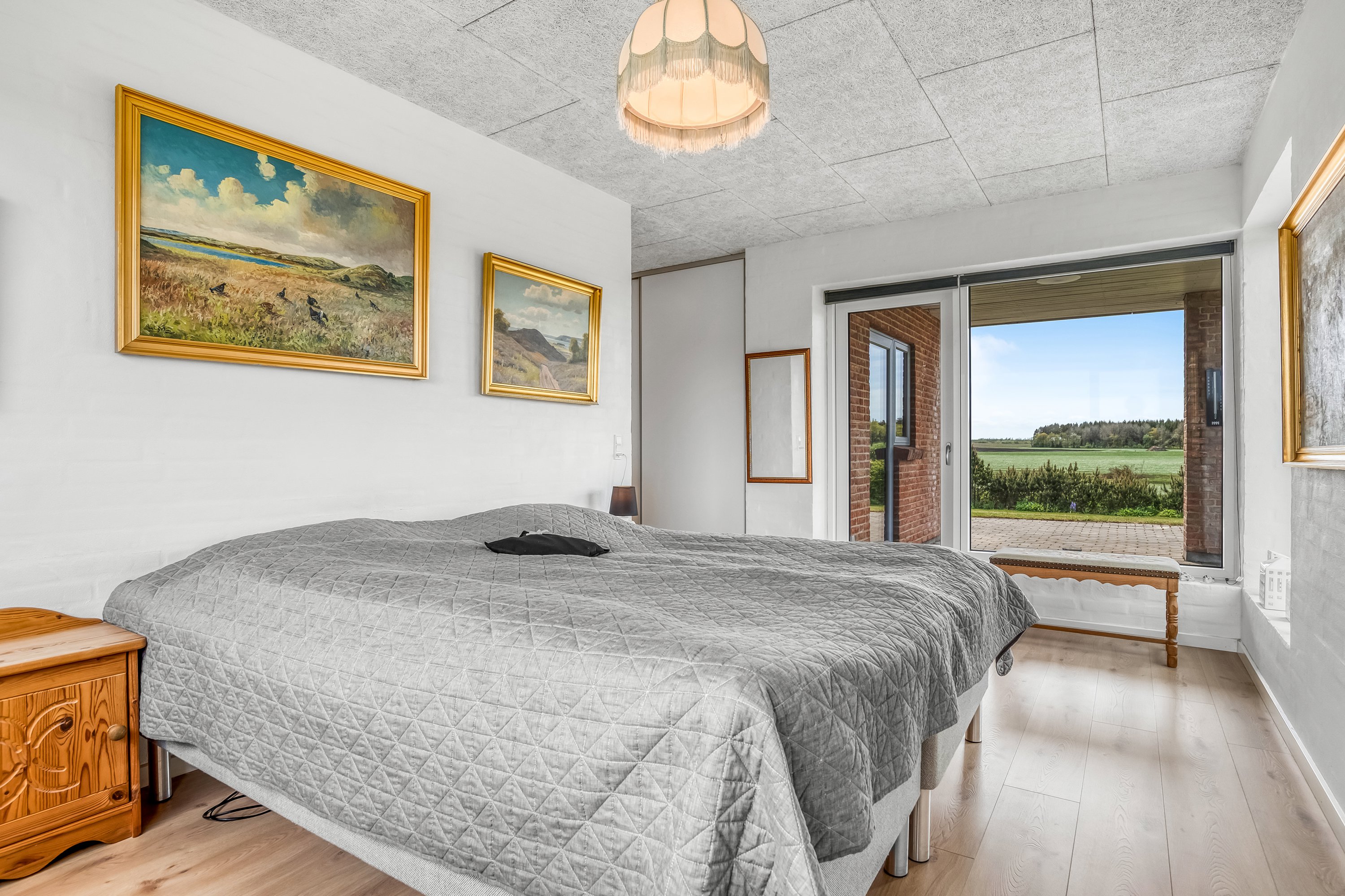 Fremhævet soveværelse billede i fuldskærmstilstand. Billede af Sognstrupvej 21, Nr Felding, 7500 Holstebro